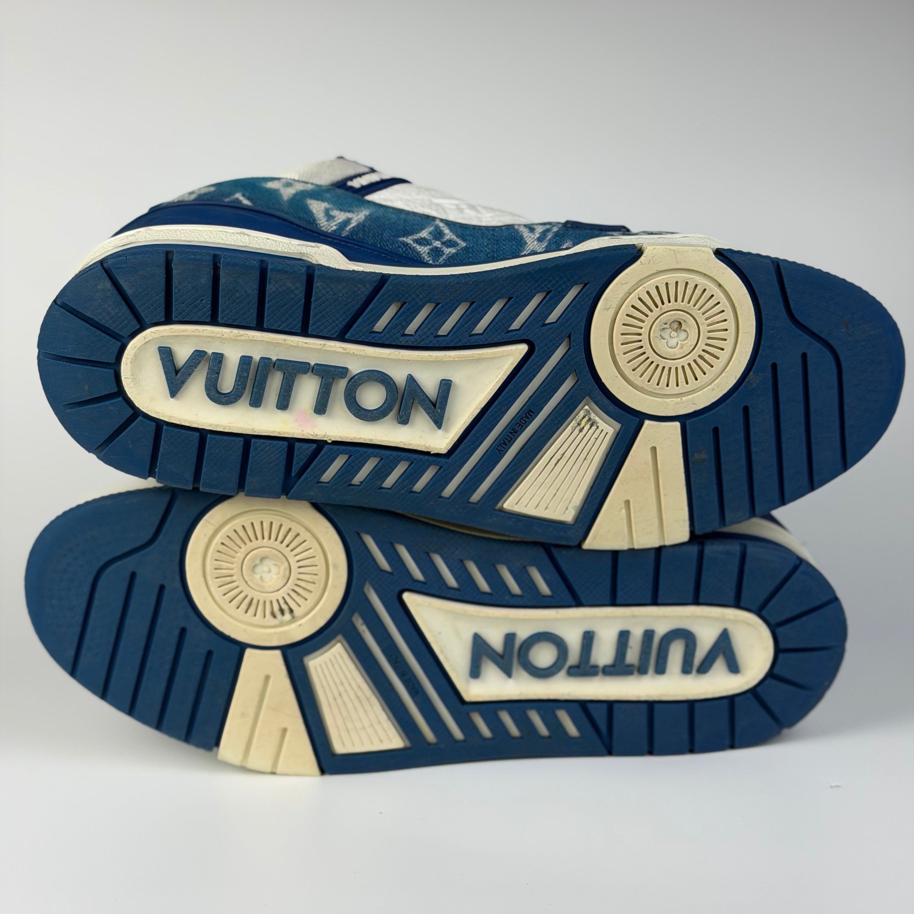Louis Vuitton LV Trainer Blue Denim
