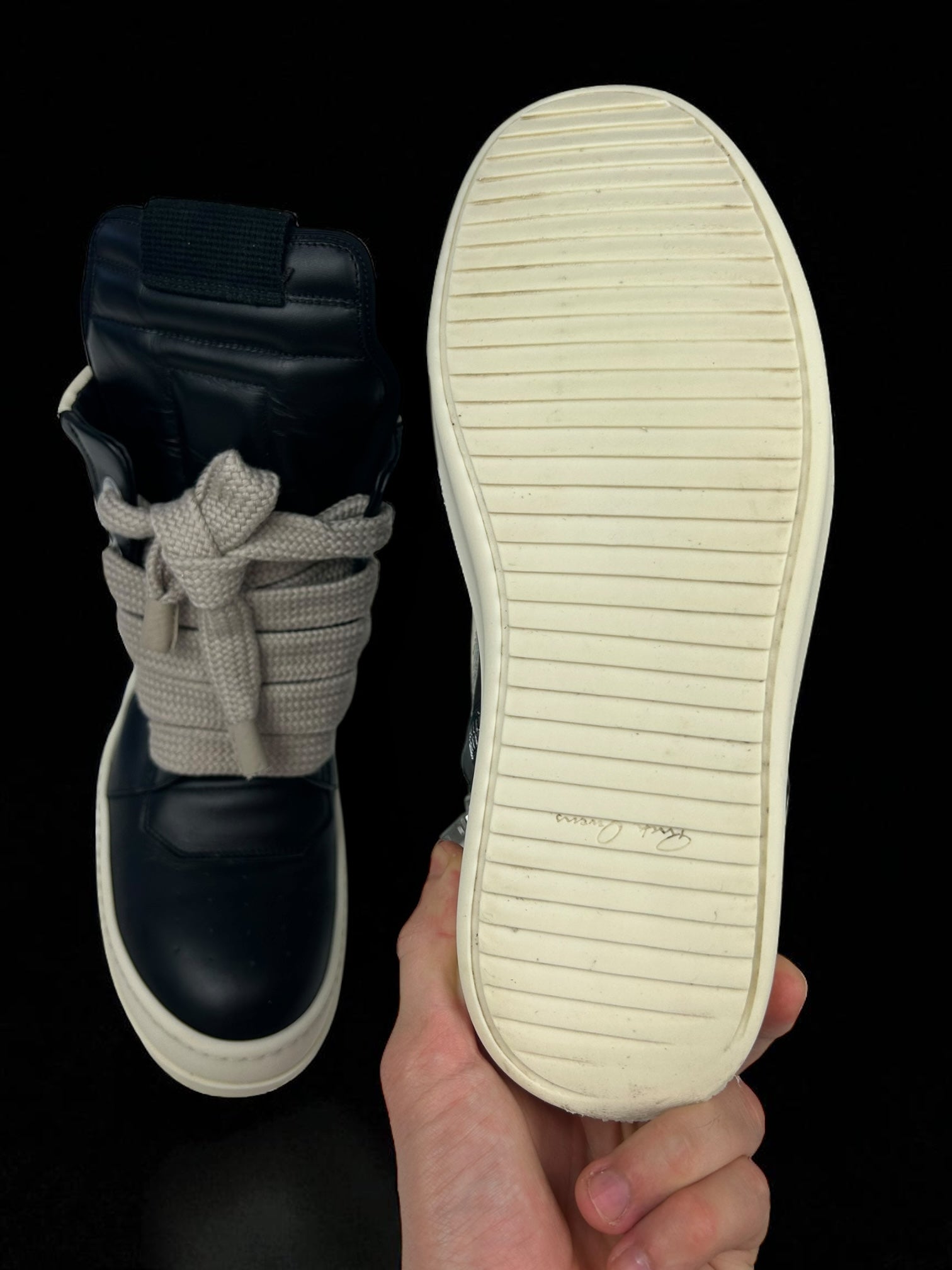 Rick Owens Jumbo Lace Geobasket