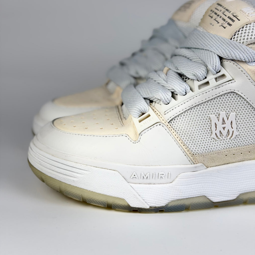 Amiri MA-1 Alabaster White Sneakers