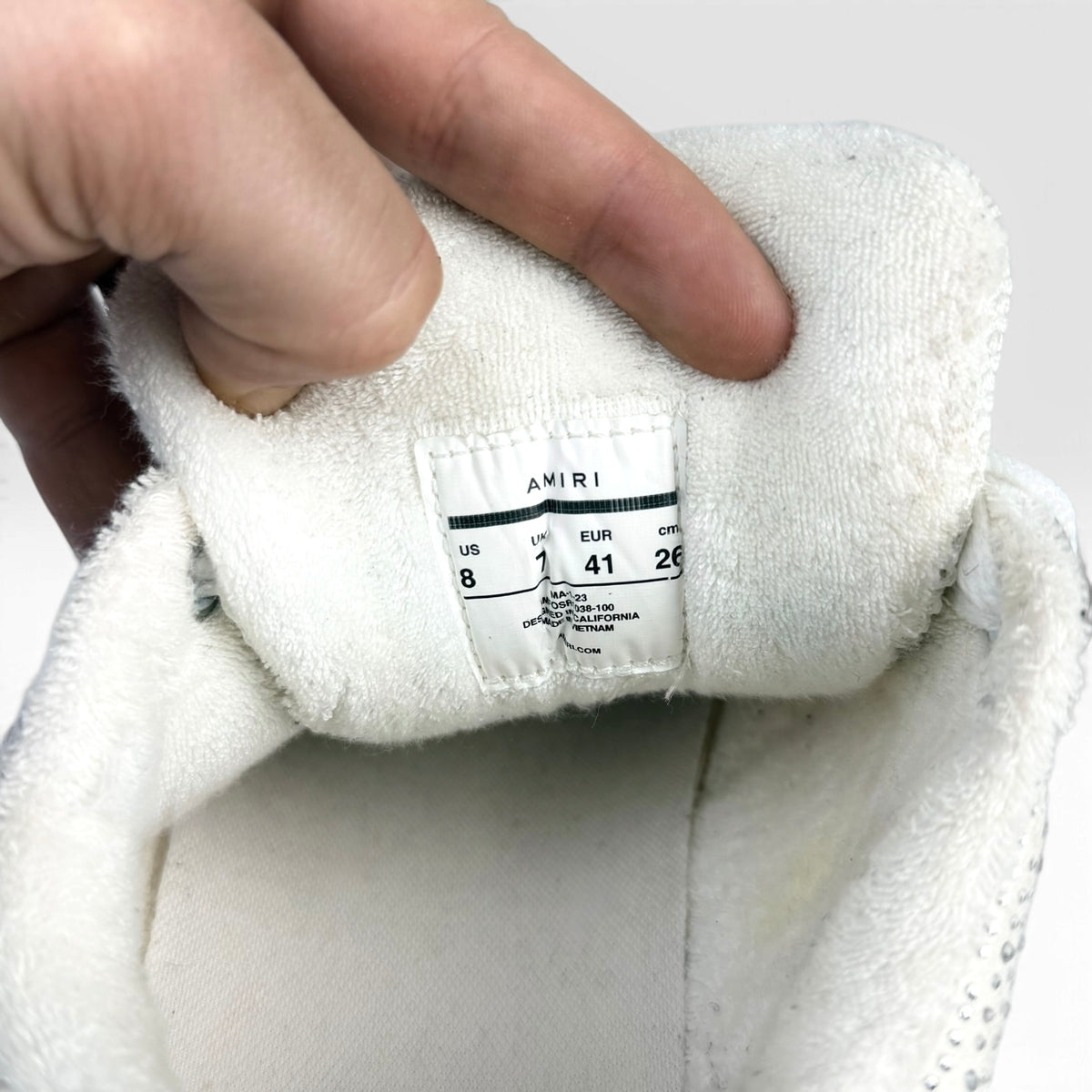 Amiri MA-1 Crystal White
