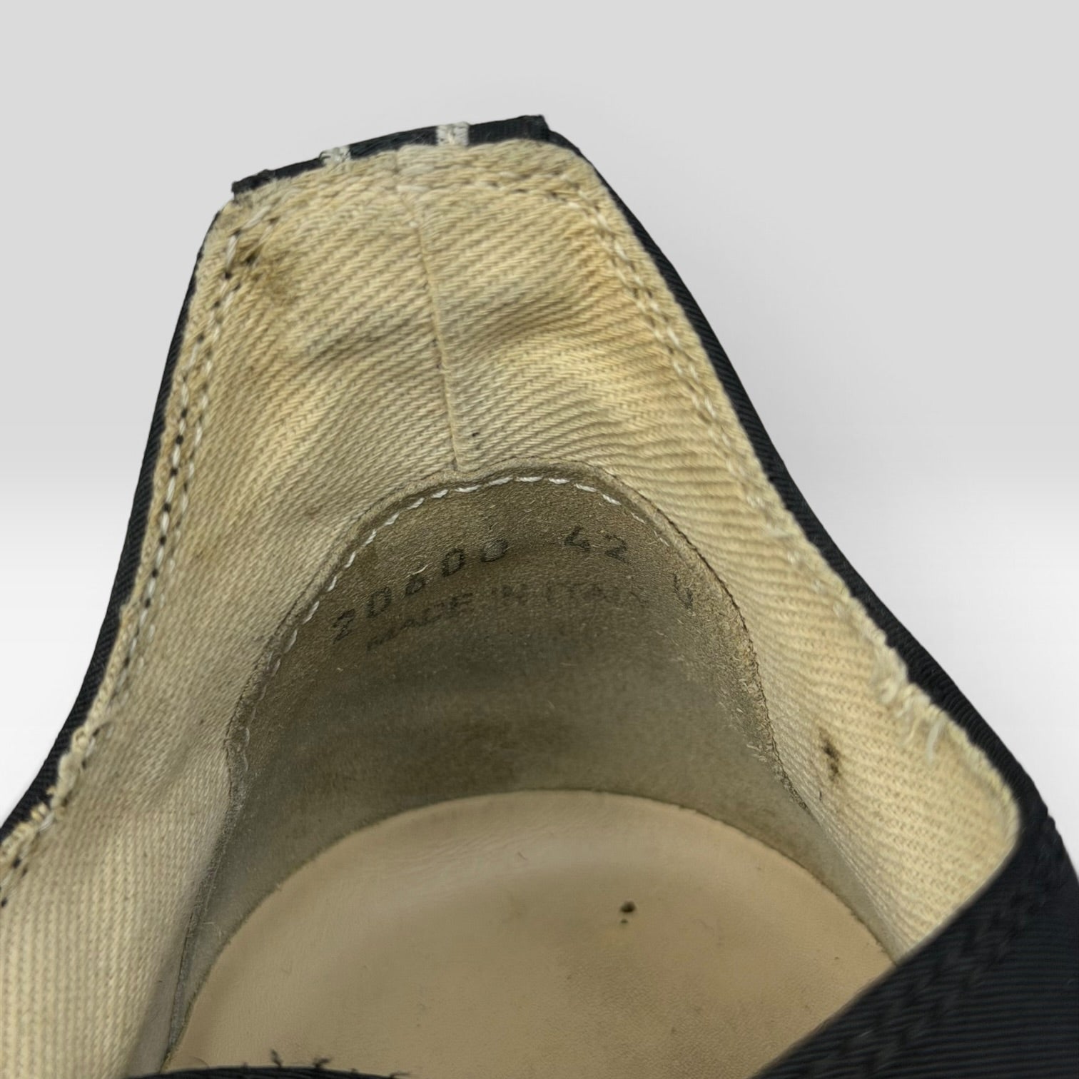 Rick Owens DRKSHDW Ramones Low Sombra Oscura