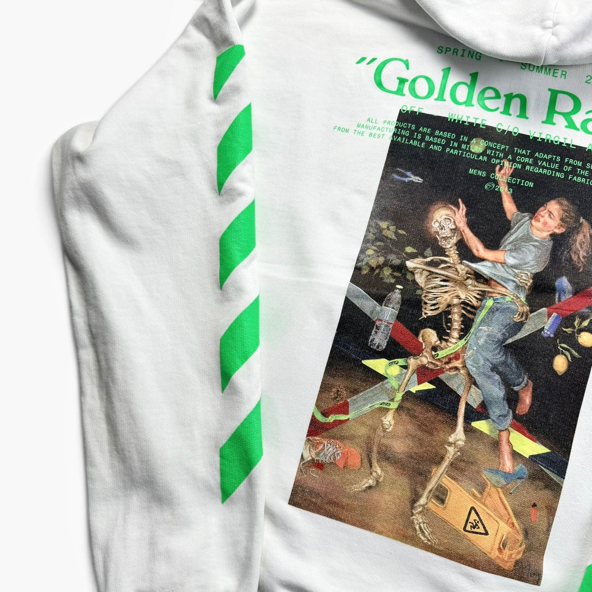 Off-White Golden Ratio Hoodie White