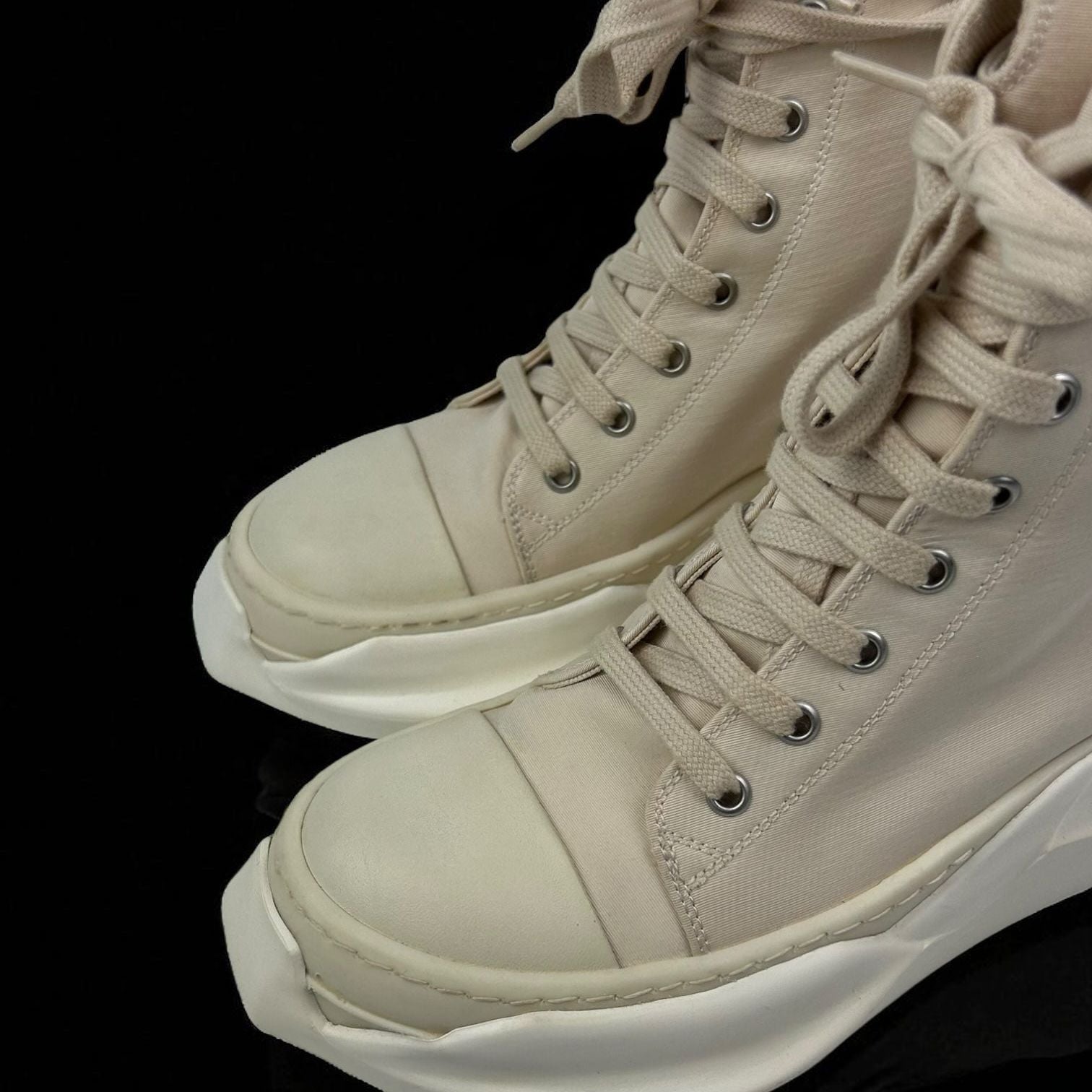 Rick Owens Ramones High Abstract Milk