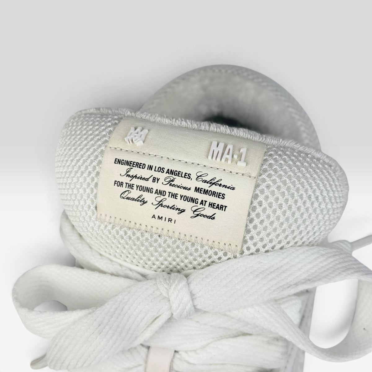 Amiri MA-1 White Sneakers
