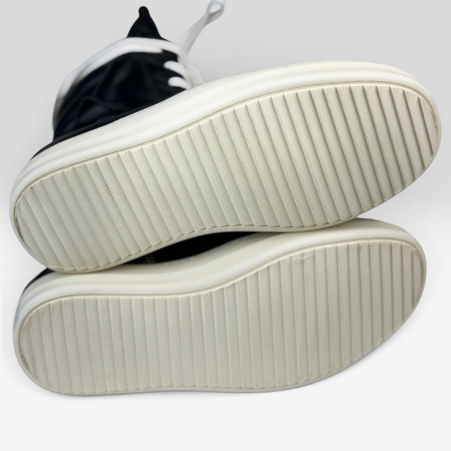 Rick Owens Geobasket Black/Milk | Sneakers Rick Owens