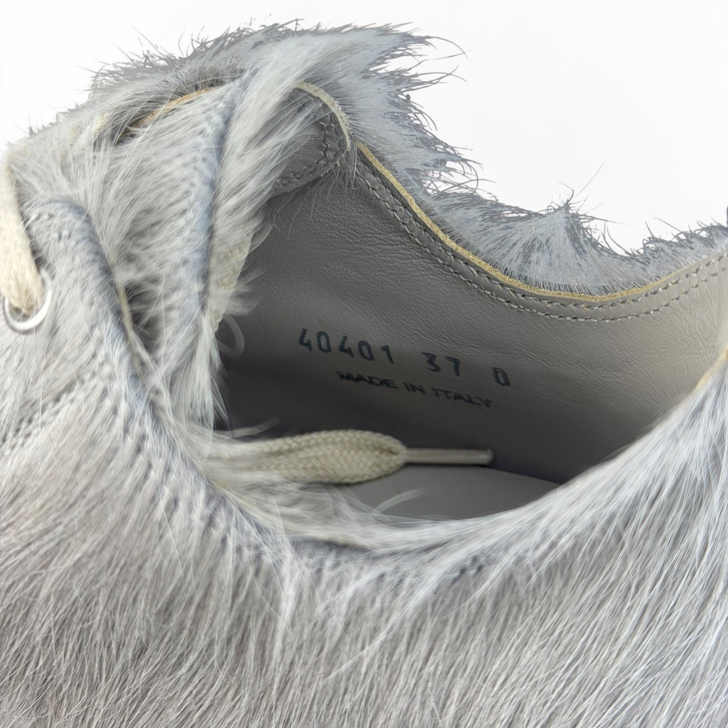 Rick Owens Strobe Fur Sneakers