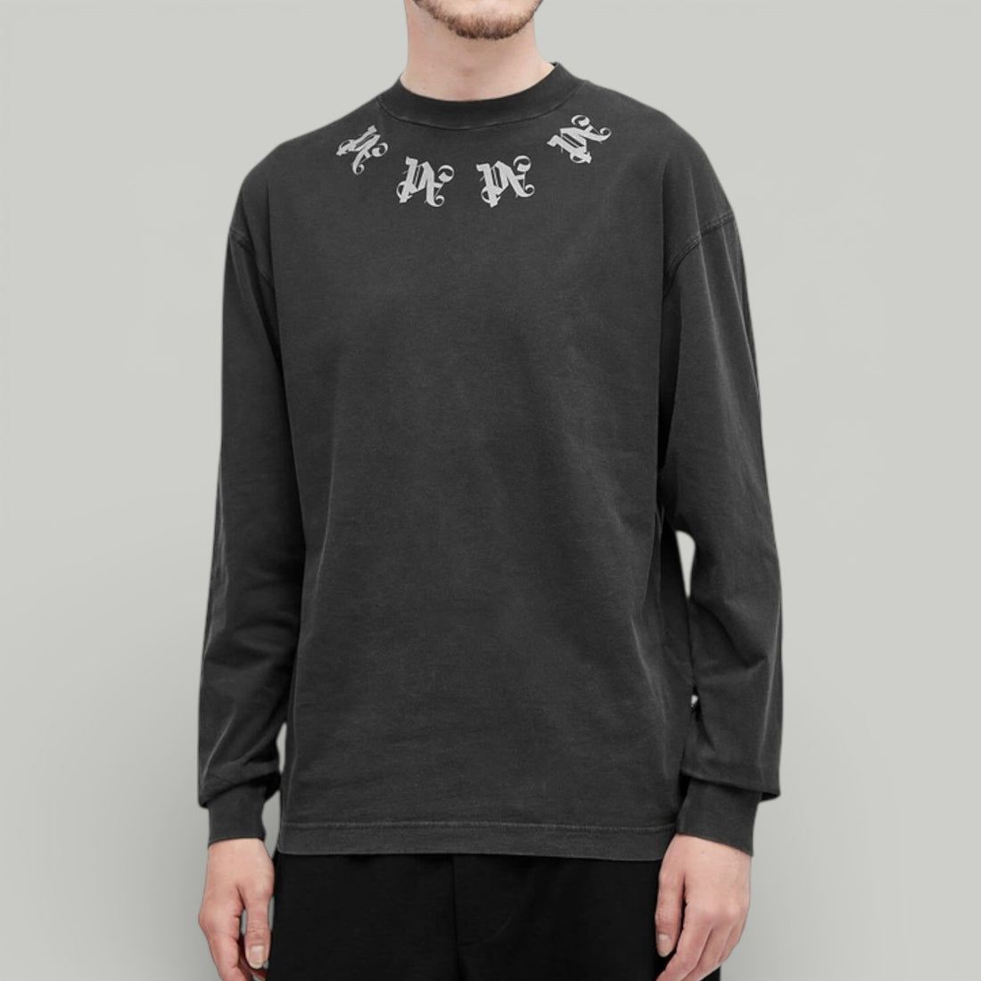 Palm Angels Statement Monogram Longsleeve