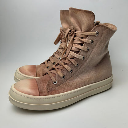 Rick Owens Ramones High Faded Pink - V STEALS