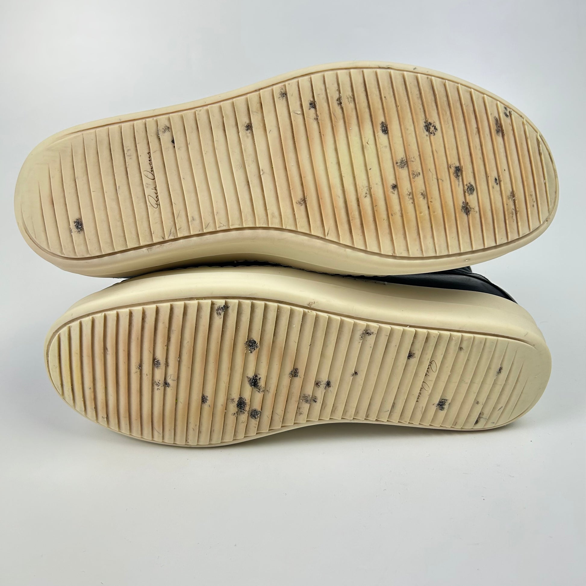 Rick Owens Geobasket Black Milk