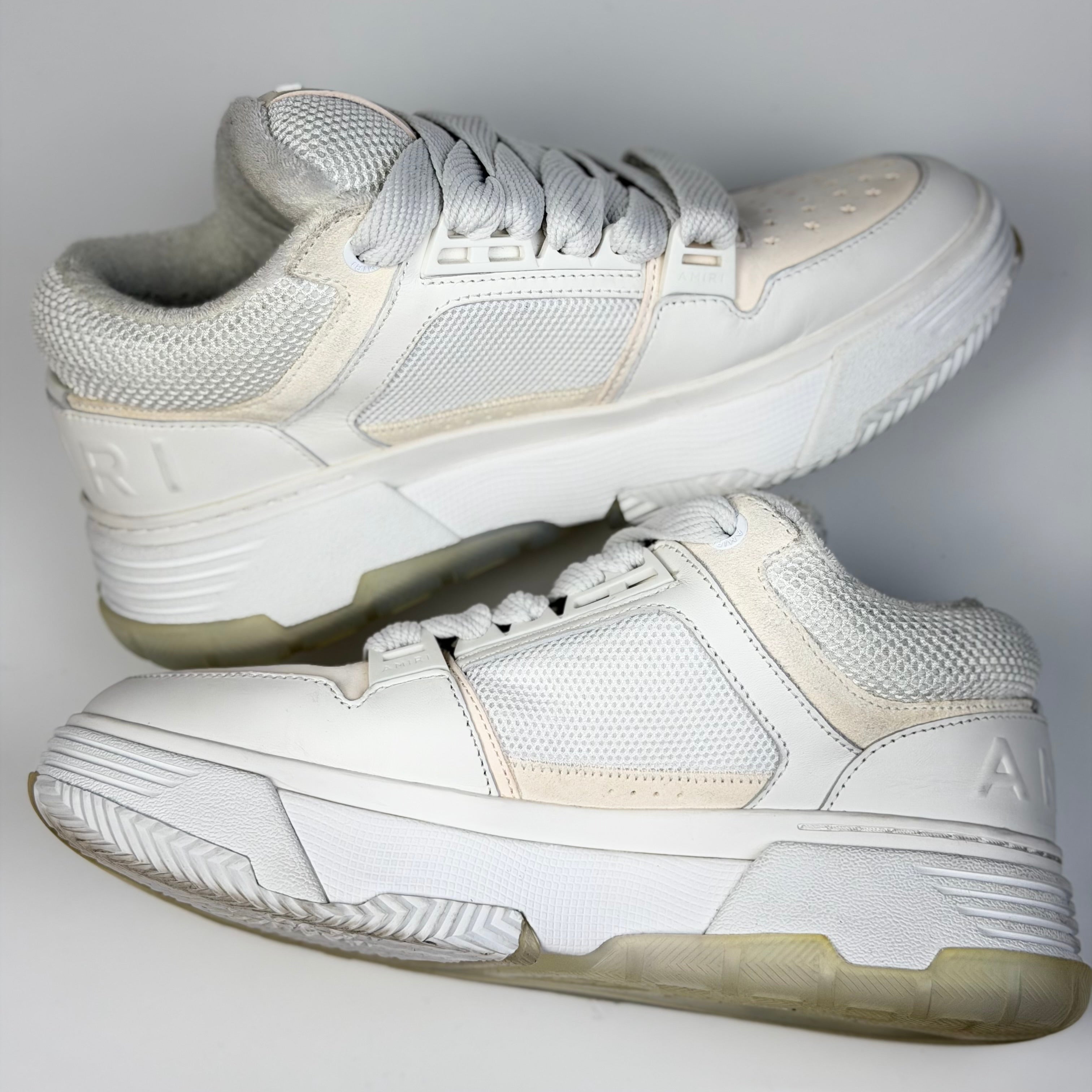 Amiri MA-1 Alabaster White Sneakers