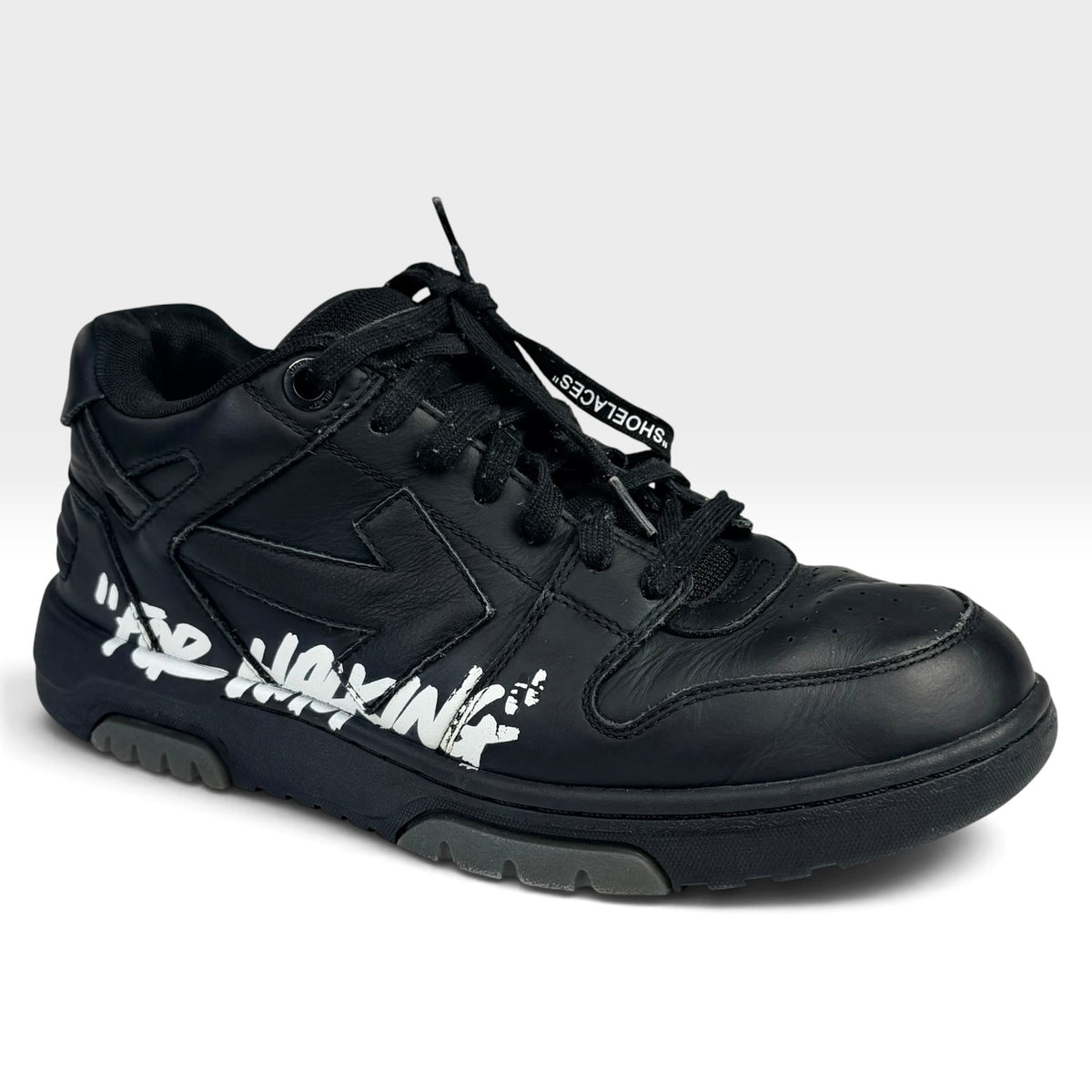 Off-White Out Of Office "For Walking" Black