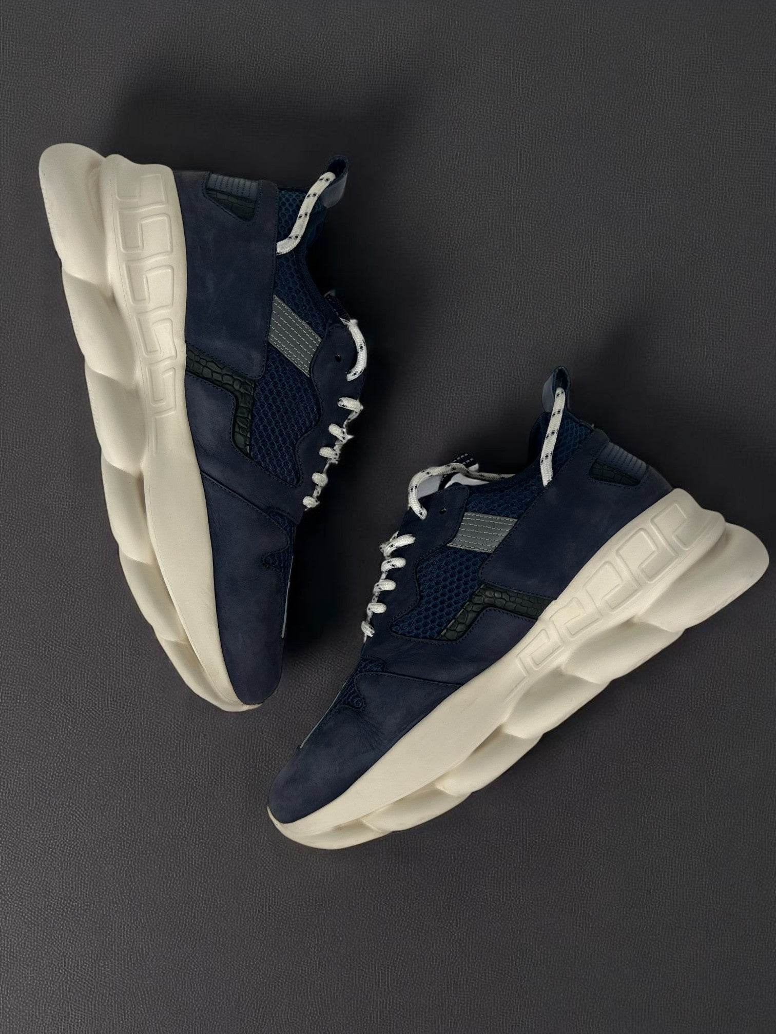 Versace Chain Reaction Navy Blue - V STEALS