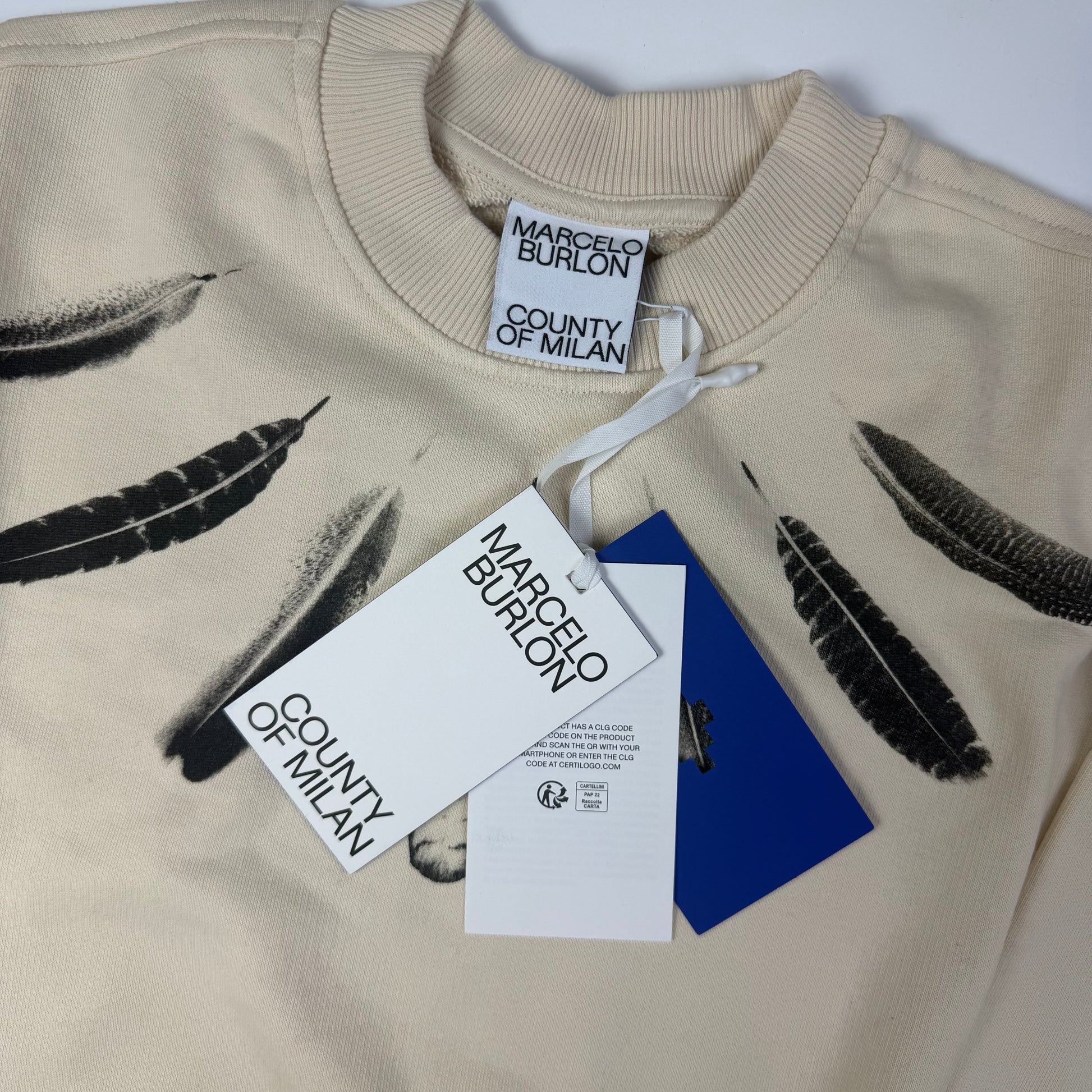 Marcelo Burlon Feathers Sweatshirt