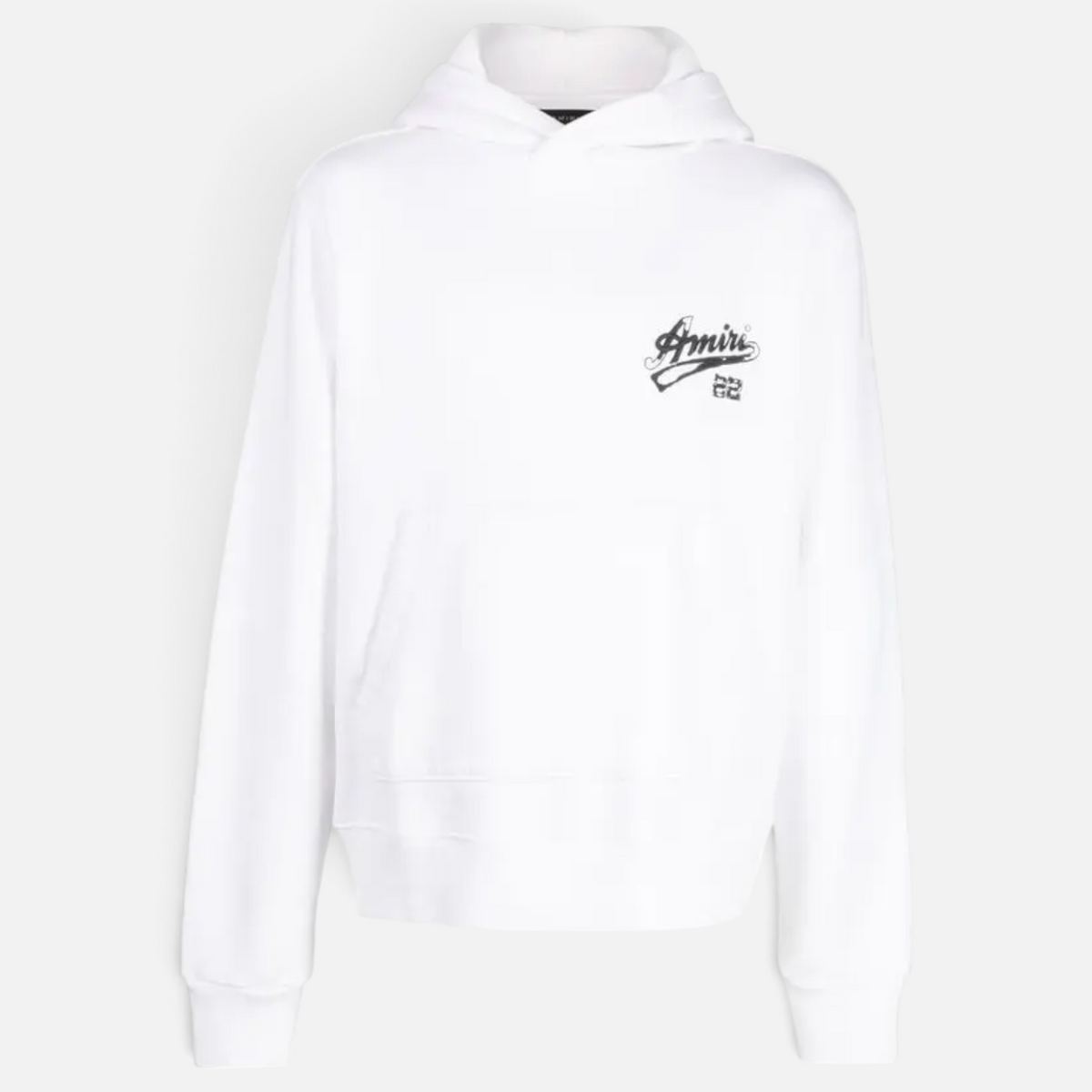 Amiri Embroidered Logo Cotton Hoodie