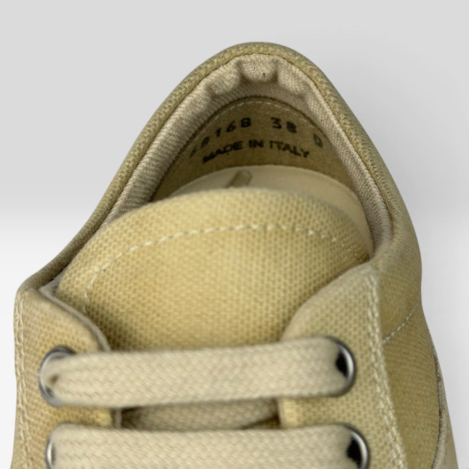 Rick Owens Vintage Sneaks Denim Beige/Milk