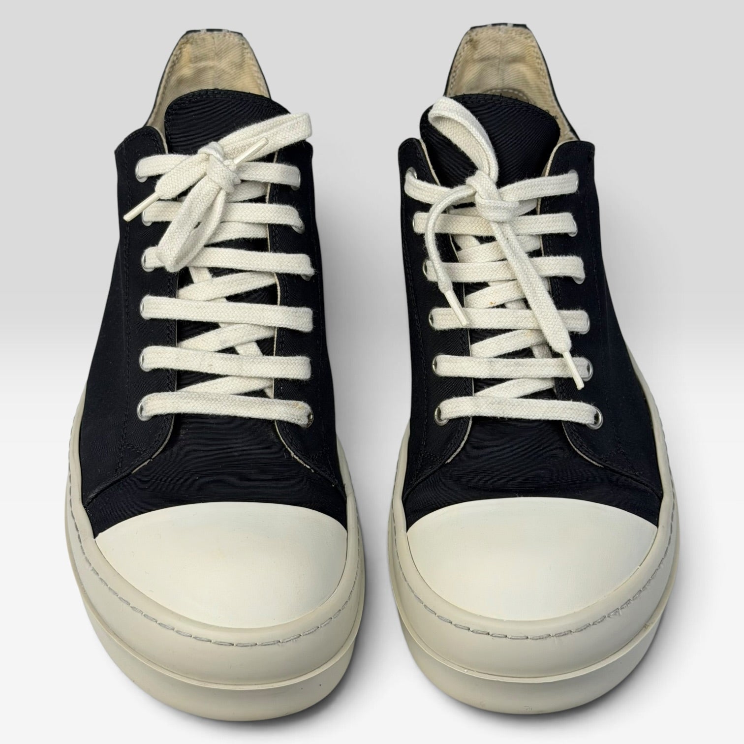 Rick Owens DRKSHDW Ramones Low Sombra Oscura