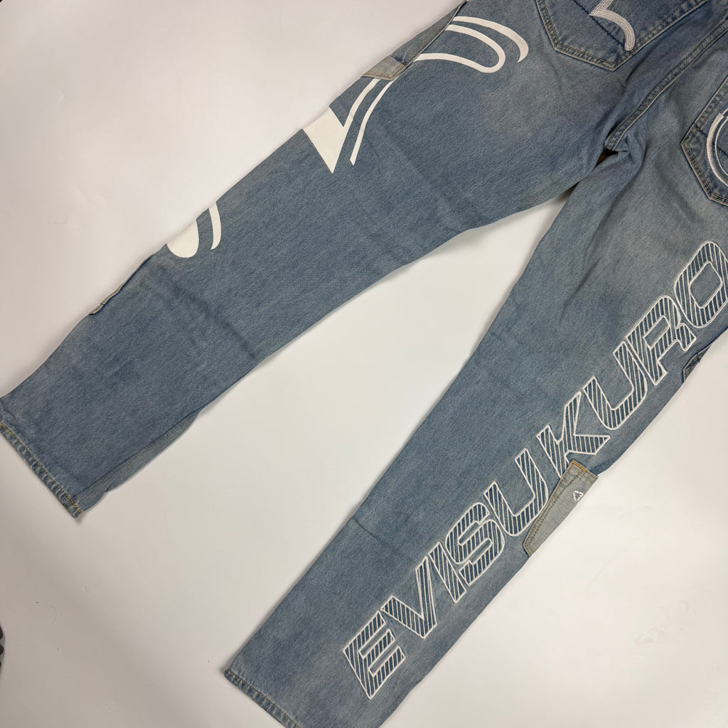Evisu Kuro Seagull Jeans