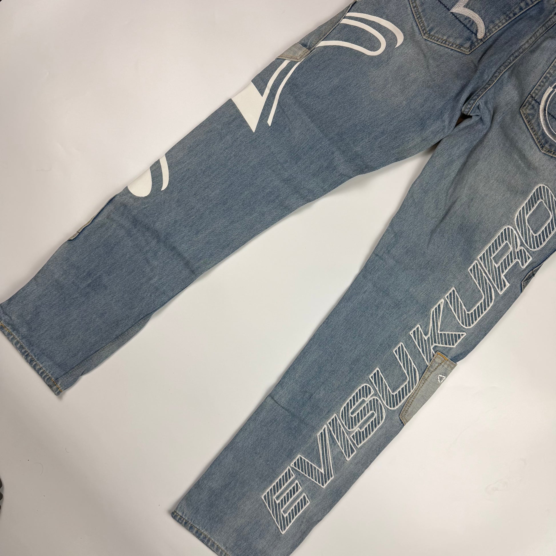 Evisu Kuro Seagull Jeans