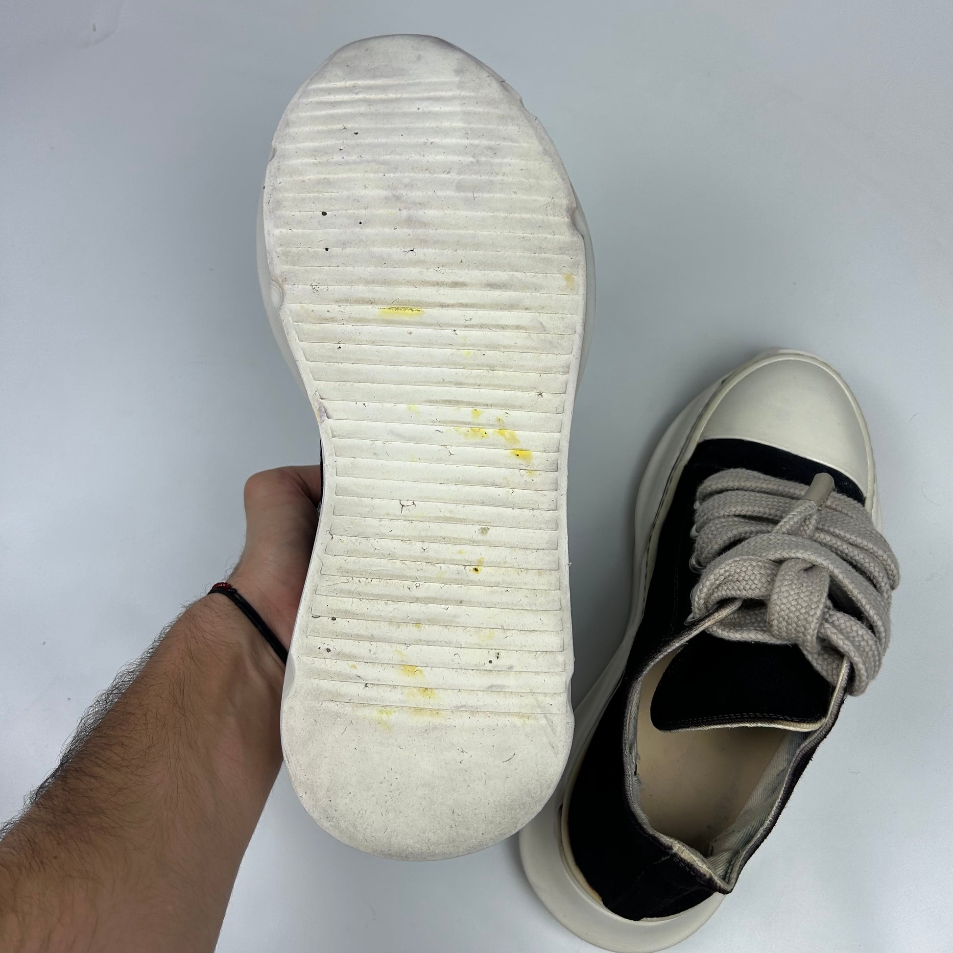 Rick Owens Abstract Ramones Jumbo Lace