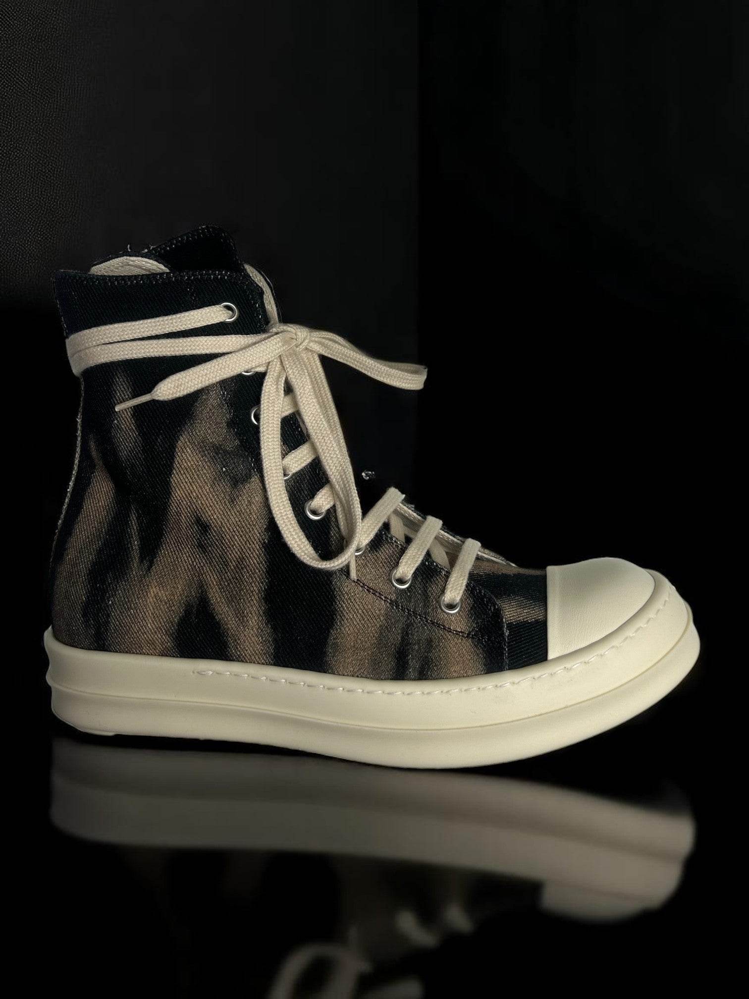 Rick Owens Ramones High Tie Dye - V STEALS