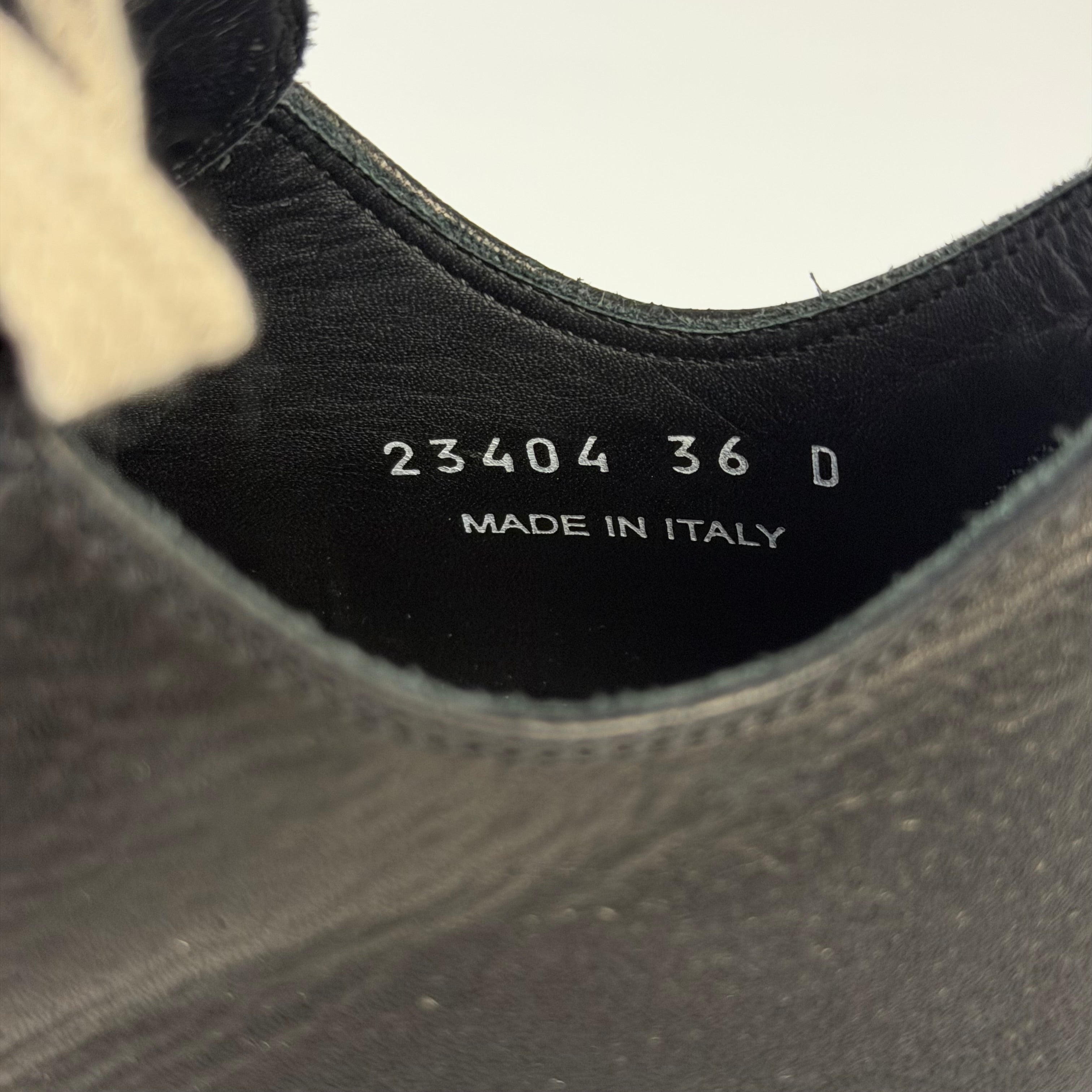 Rick Owens Grained Leather Ramones