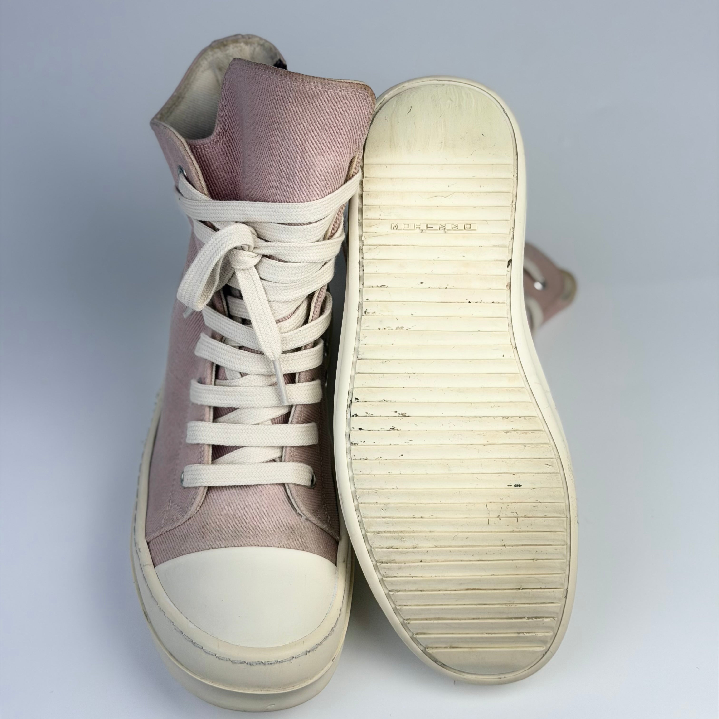 Rick Owens Ramones Faded Pink