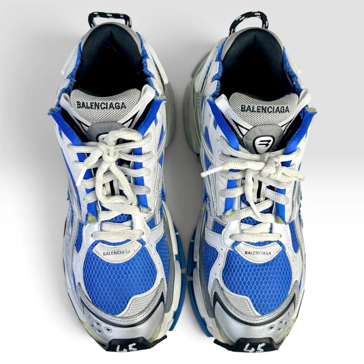 Balenciaga Runner Blue/White Sneakers