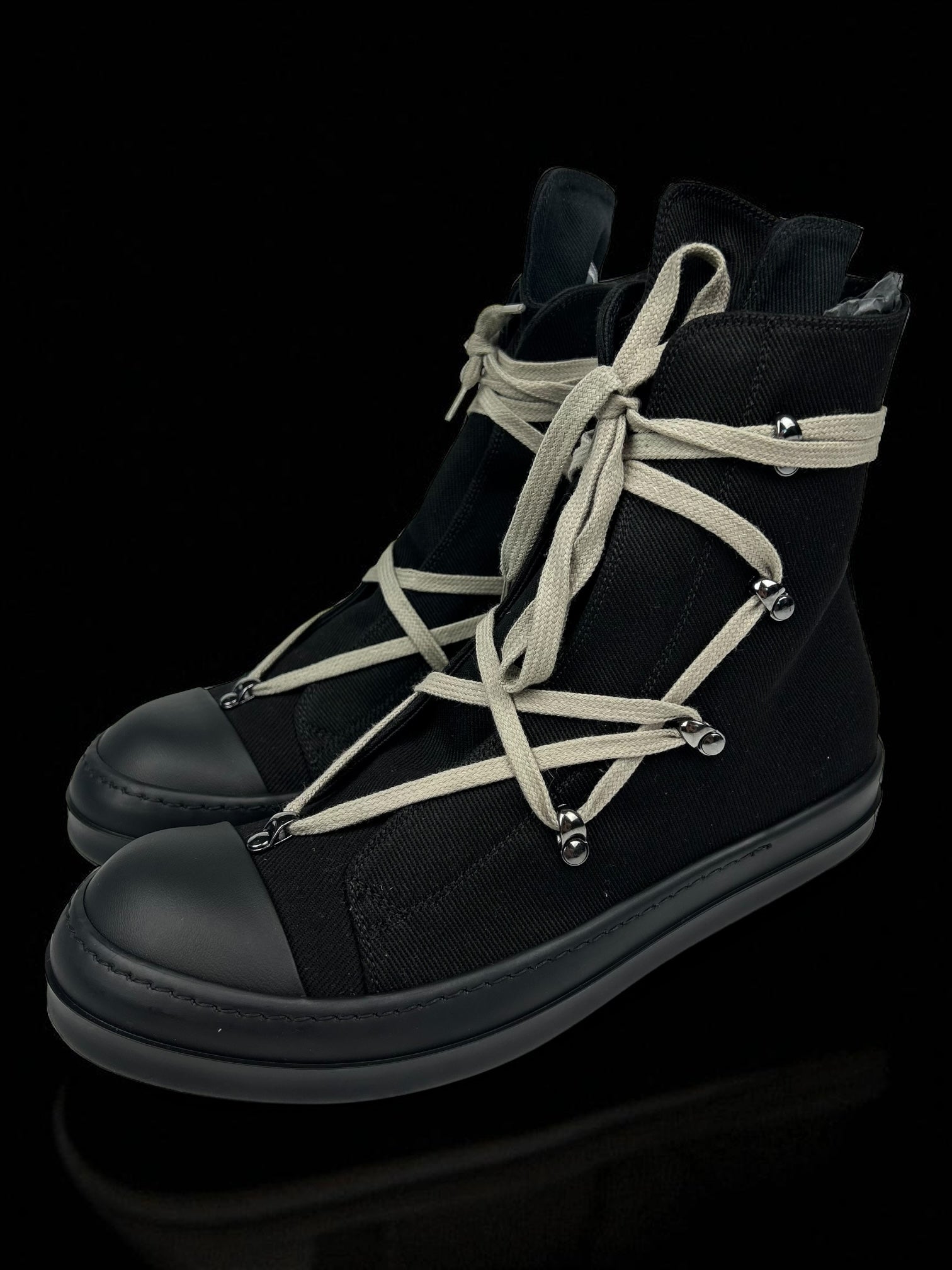 Rick Owens Ramones Hexagram Black