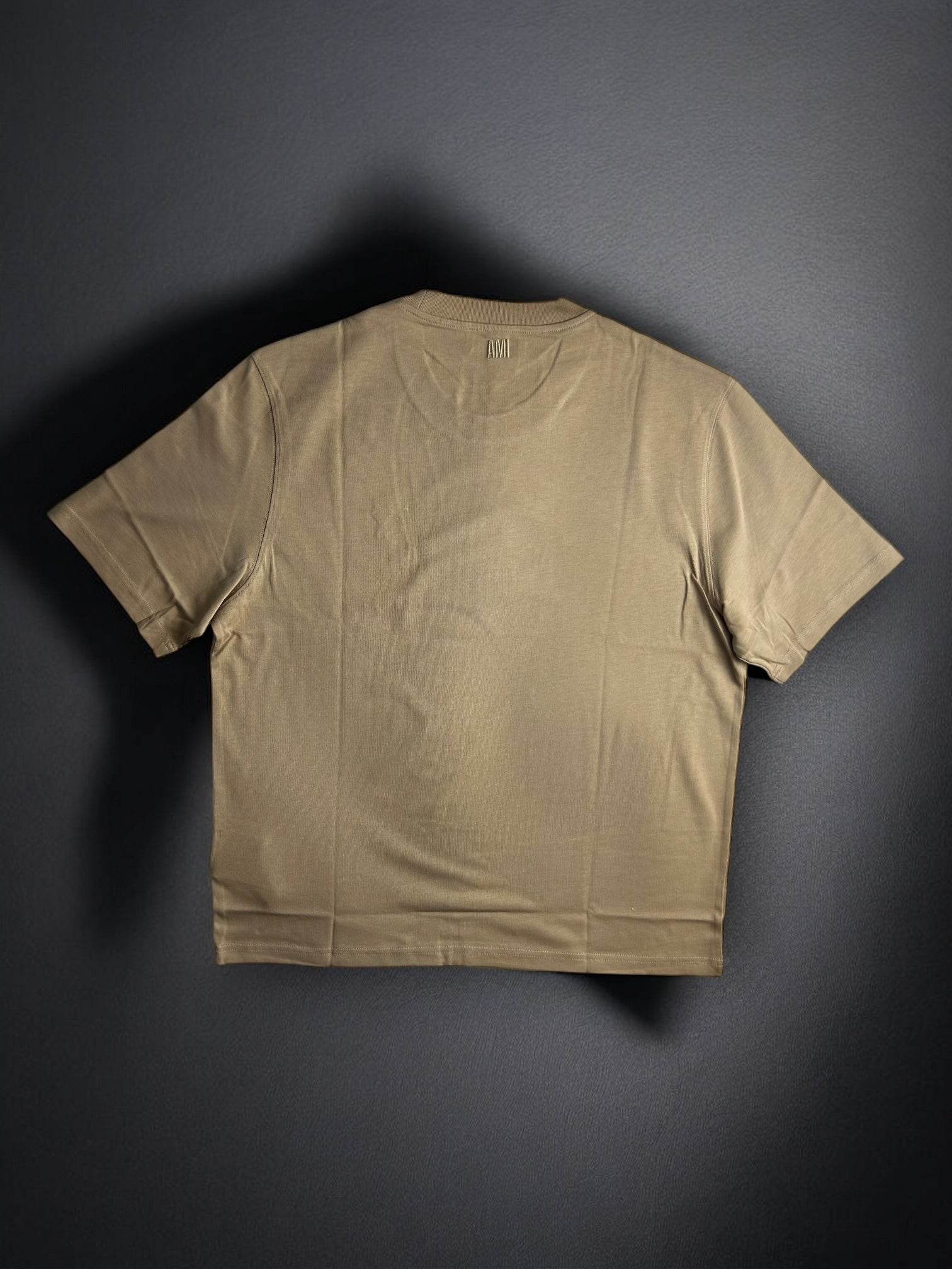 Ami Paris De Coeur Beige T-shirt - V STEALS