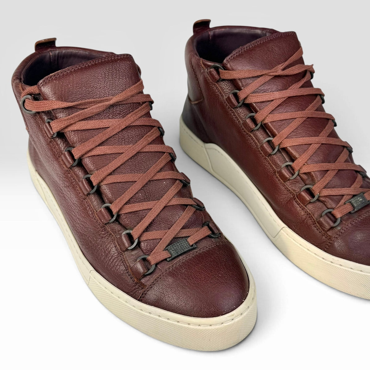 Balenciaga Arena High Burgundy