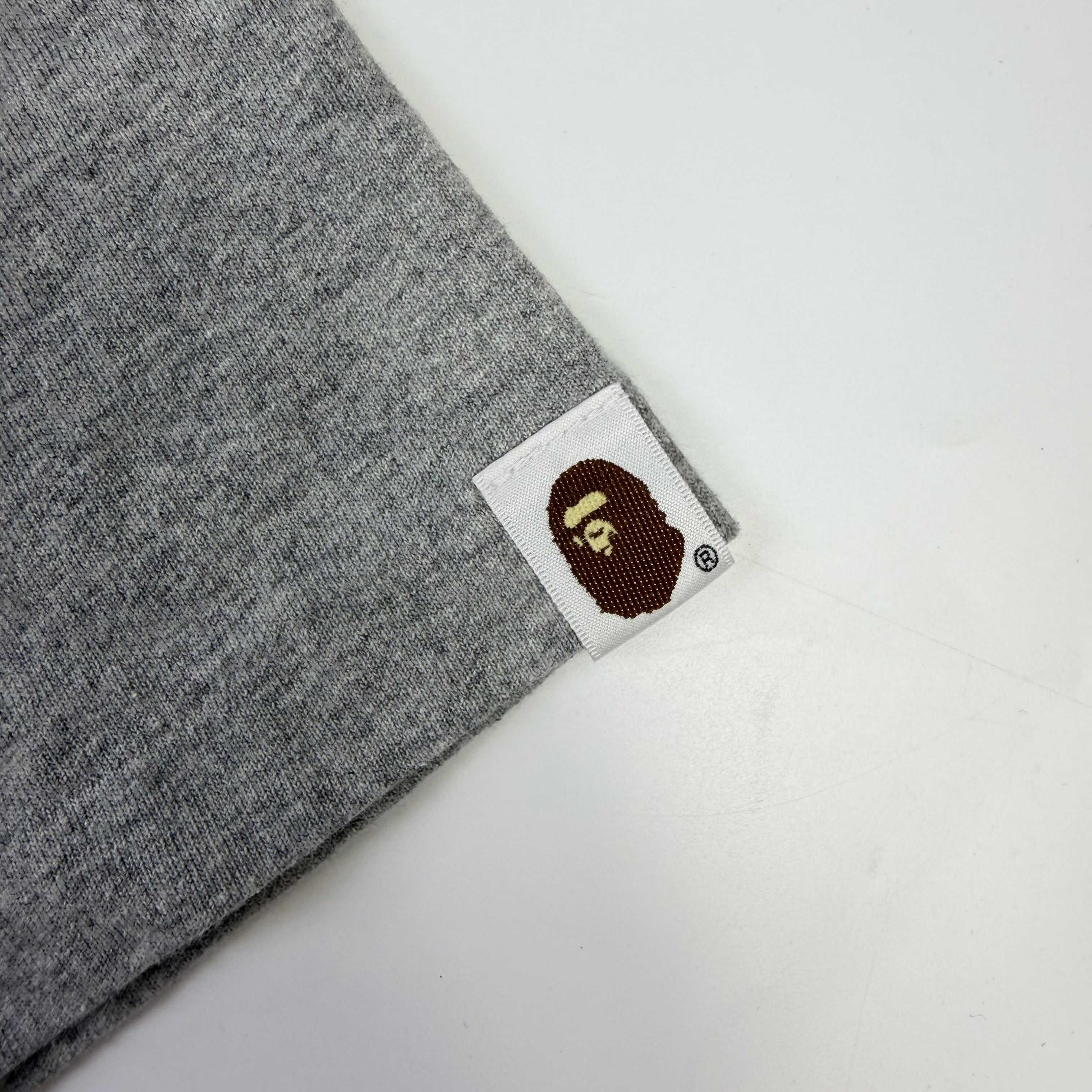 BAPE Big Ape Face T-Shirt Grey