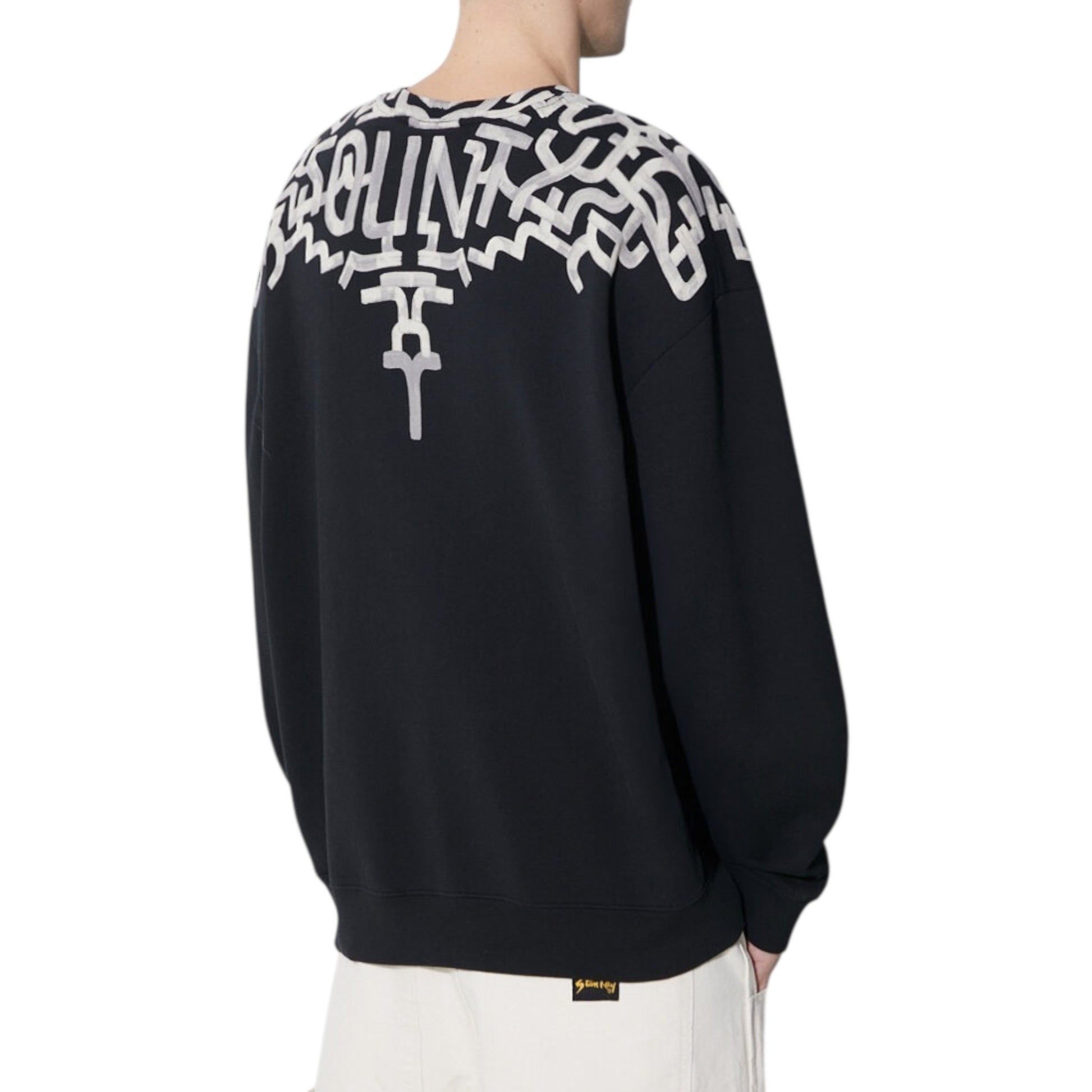 Marcelo Burlon Graffiti Wings Sweatshirt