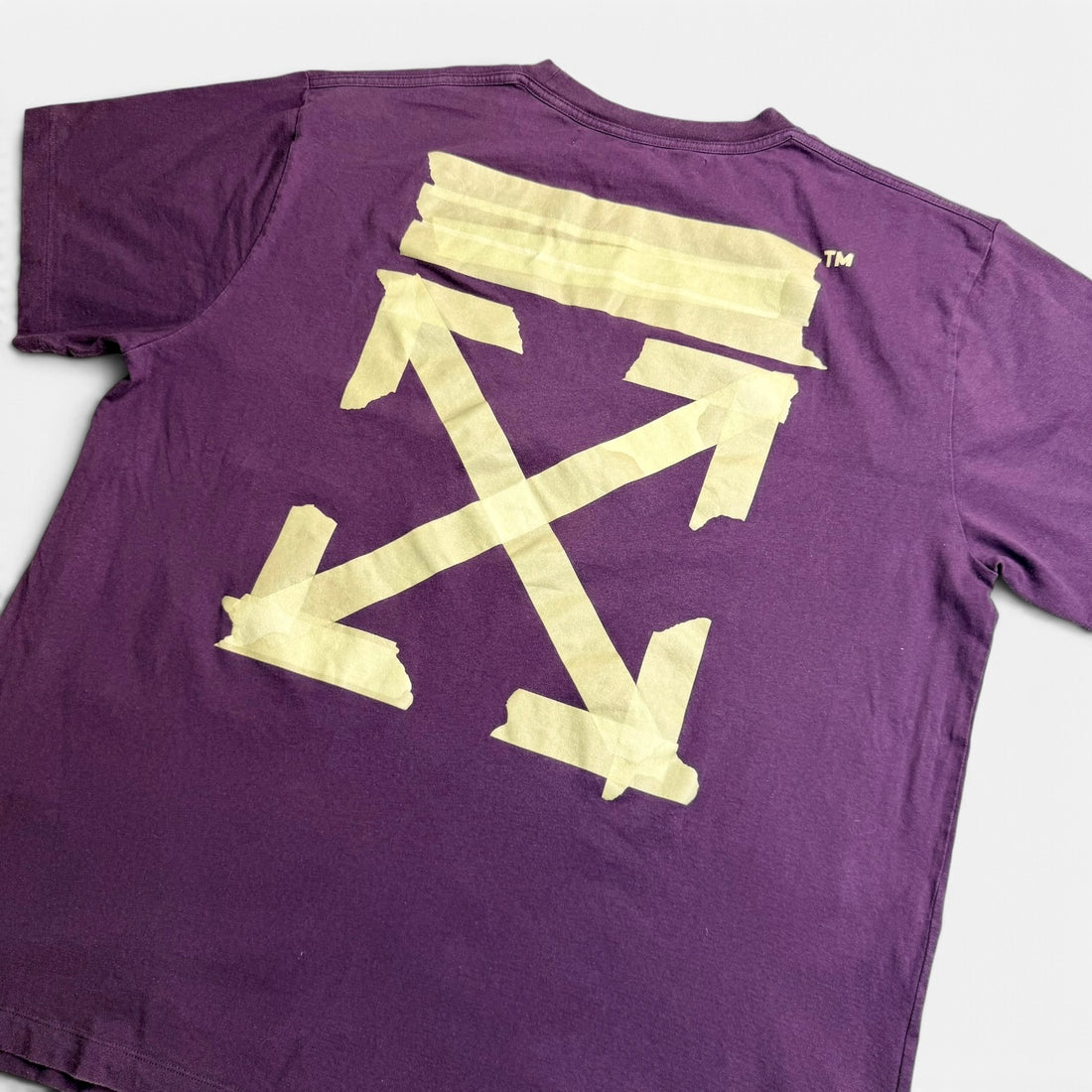 Off-White Purple Tape Arrows T-Shirt