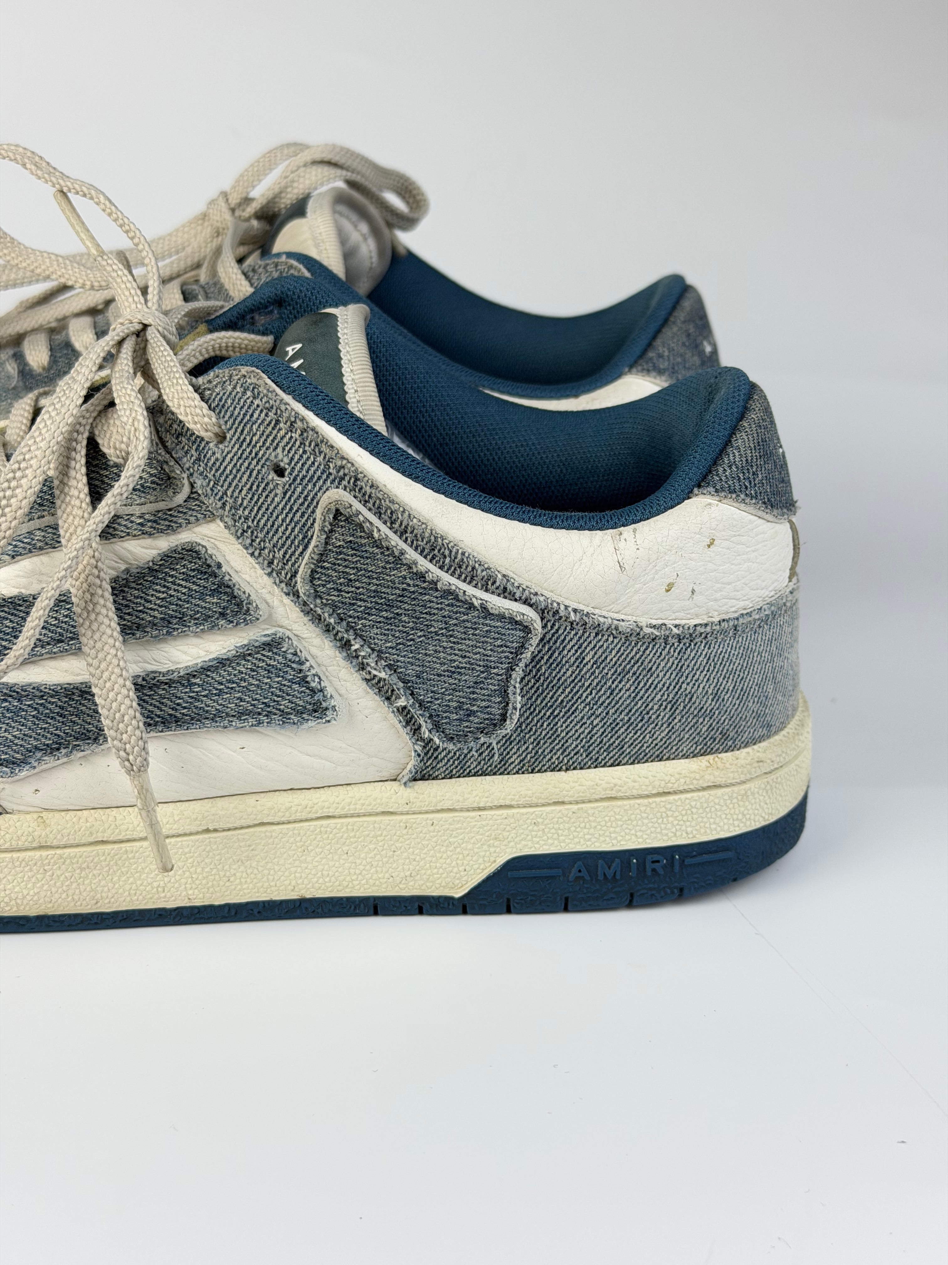 Amiri sneakers denim – vedere lateral | VSTEALS