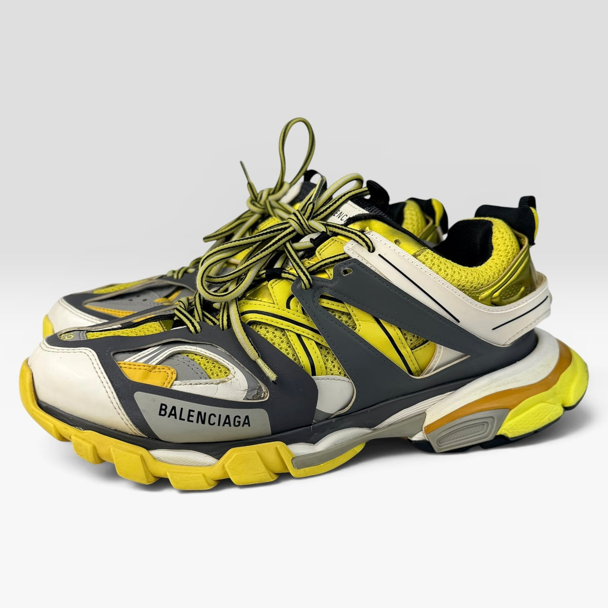 Balenciaga Track Yellow Sneakers