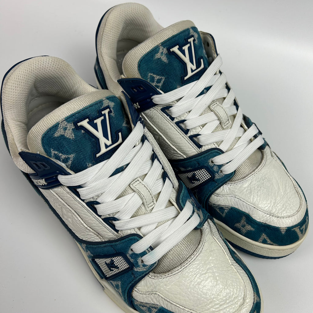 Louis Vuitton LV Trainer Blue Denim