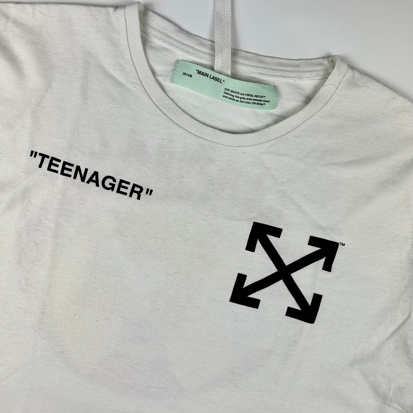 Off-White Bart Simpsons Teenager T-shirt