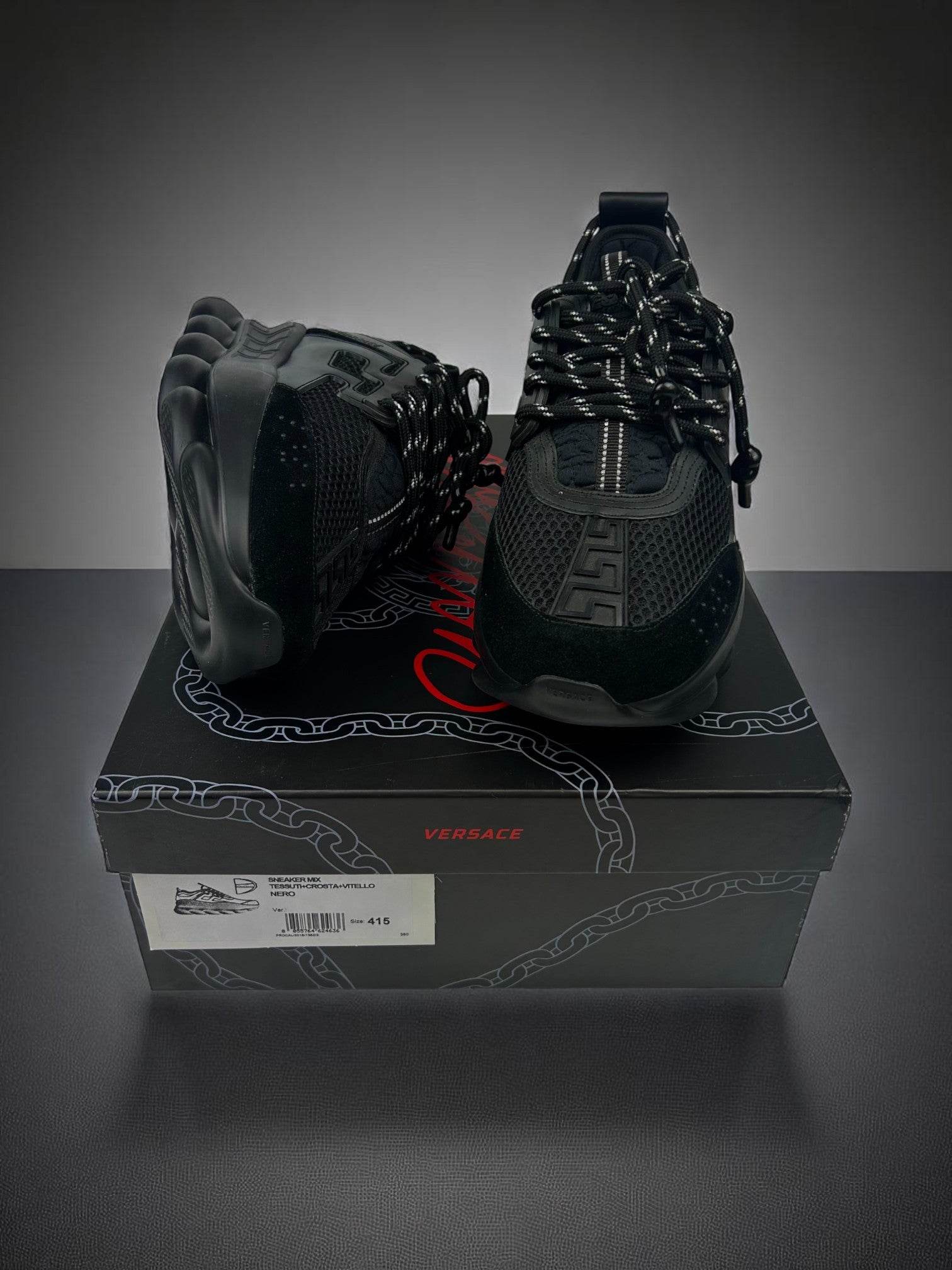 Versace Chain Reaction Black - V STEALS