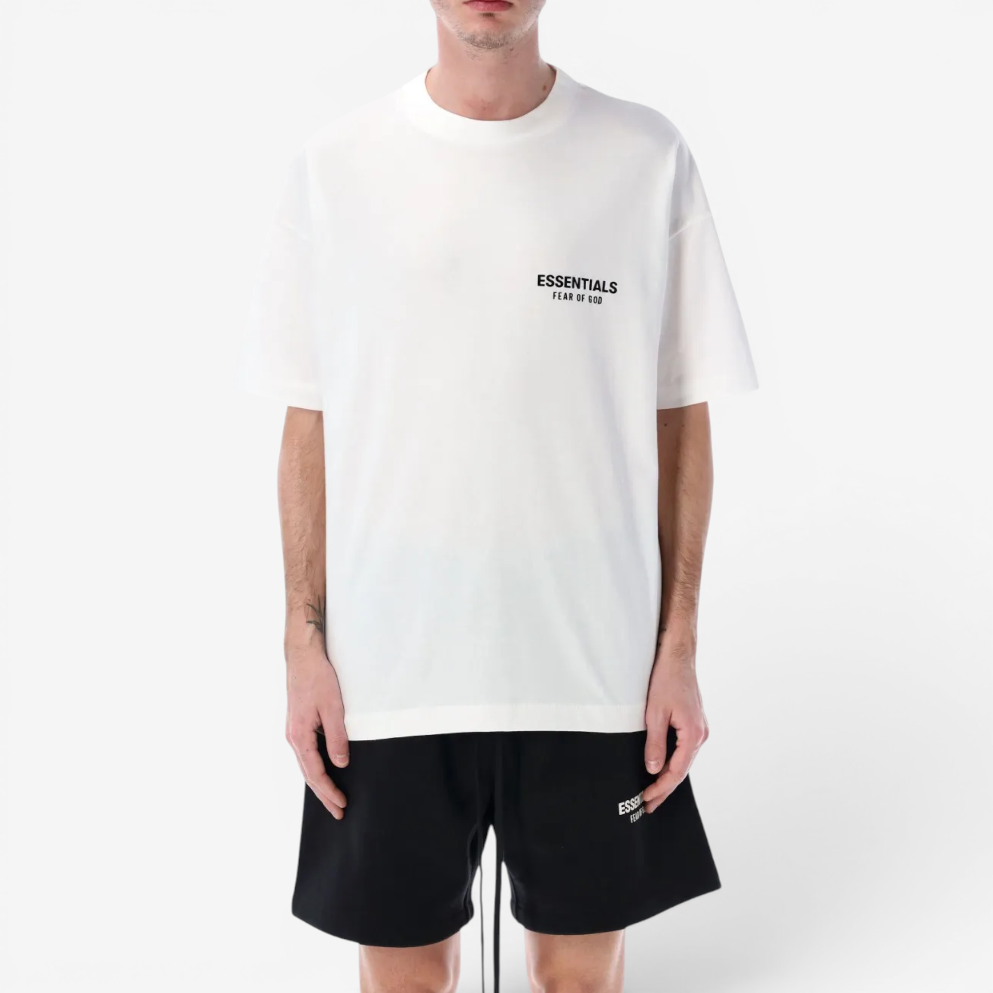 Tricou Essentials Fear Of God "Bright White"