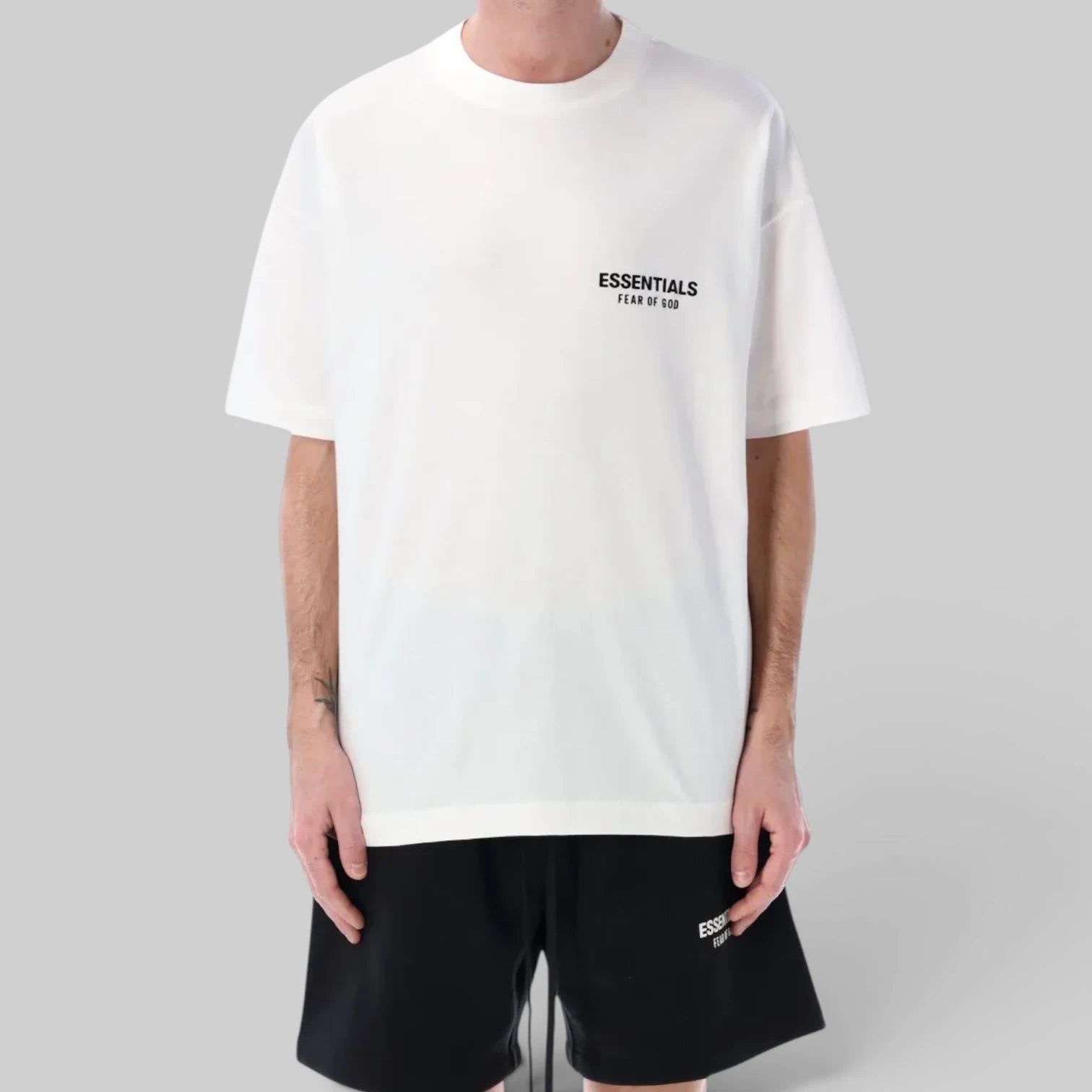 Tricou Essentials Fear Of God "Bright White"