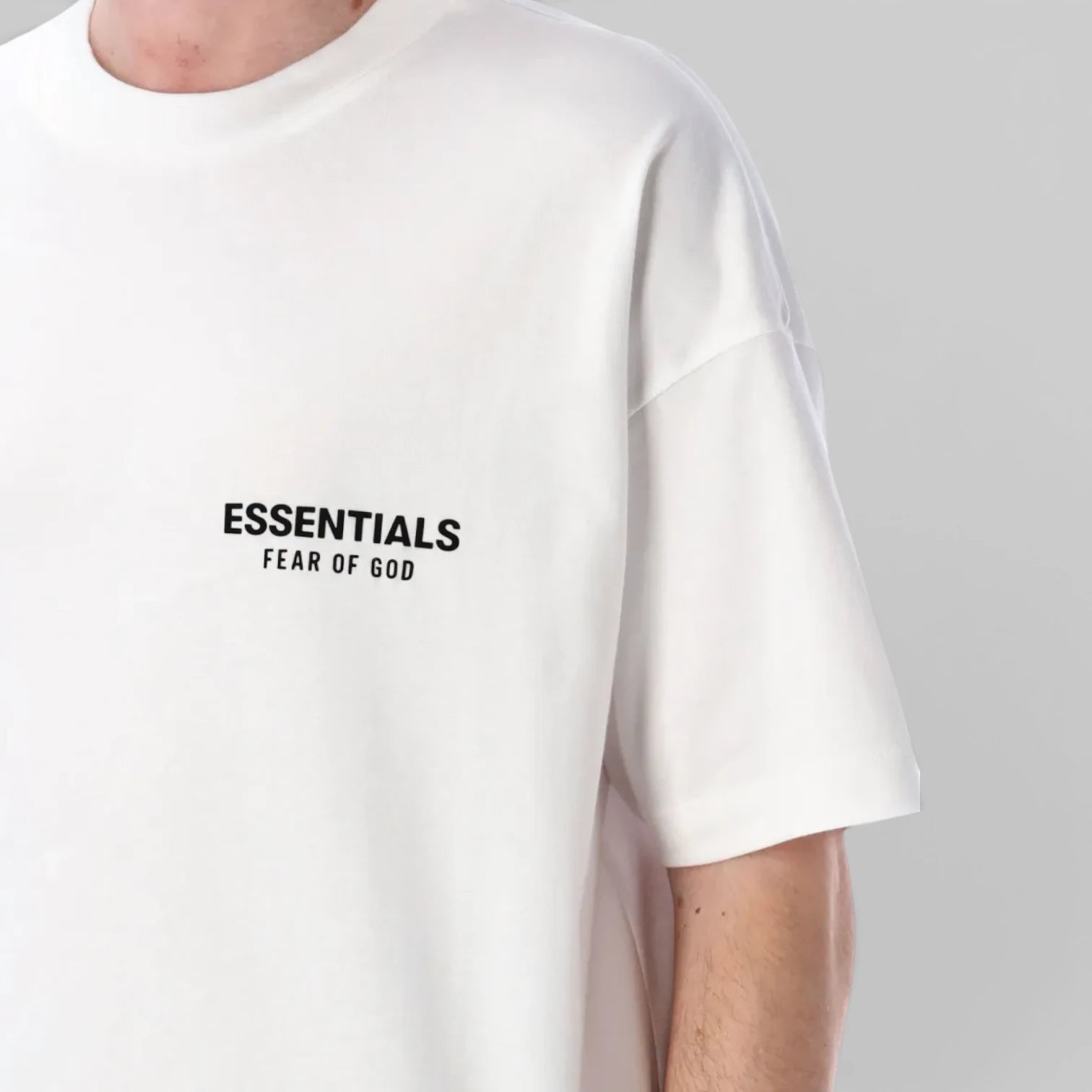 Tricou Essentials Fear Of God "Bright White"
