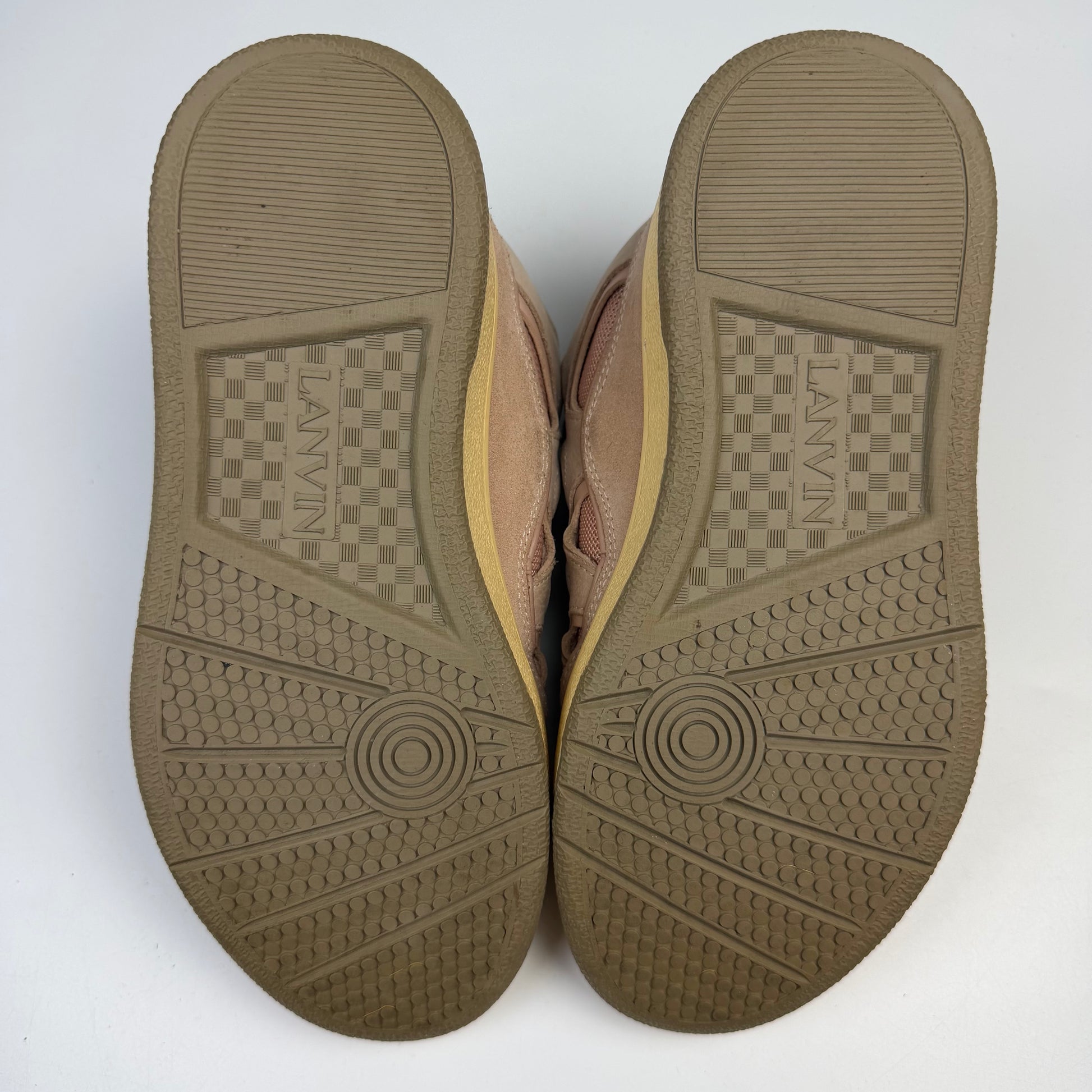 Lanvin Curb Pink Sneakers