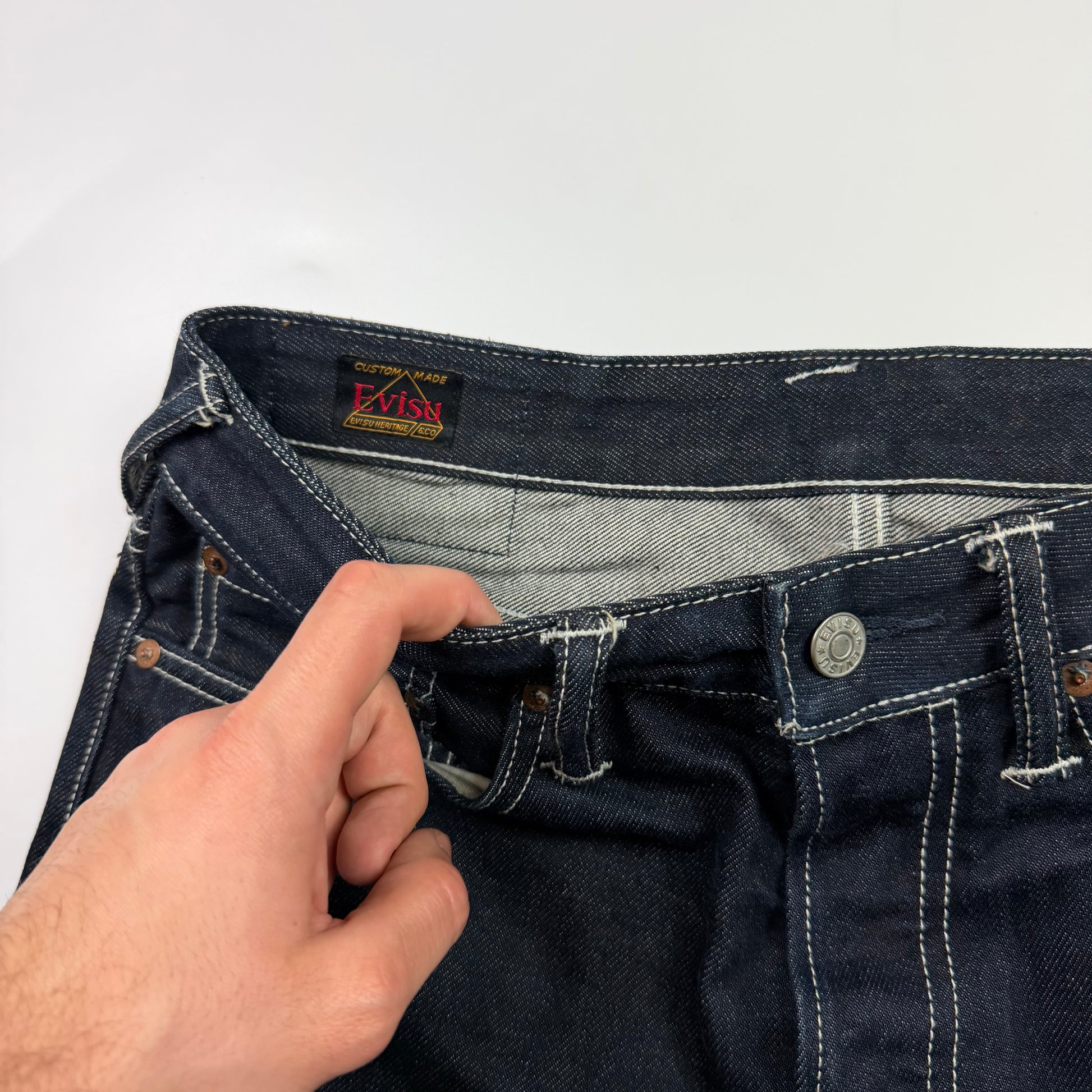 Evisu Logo Pocket Jeans