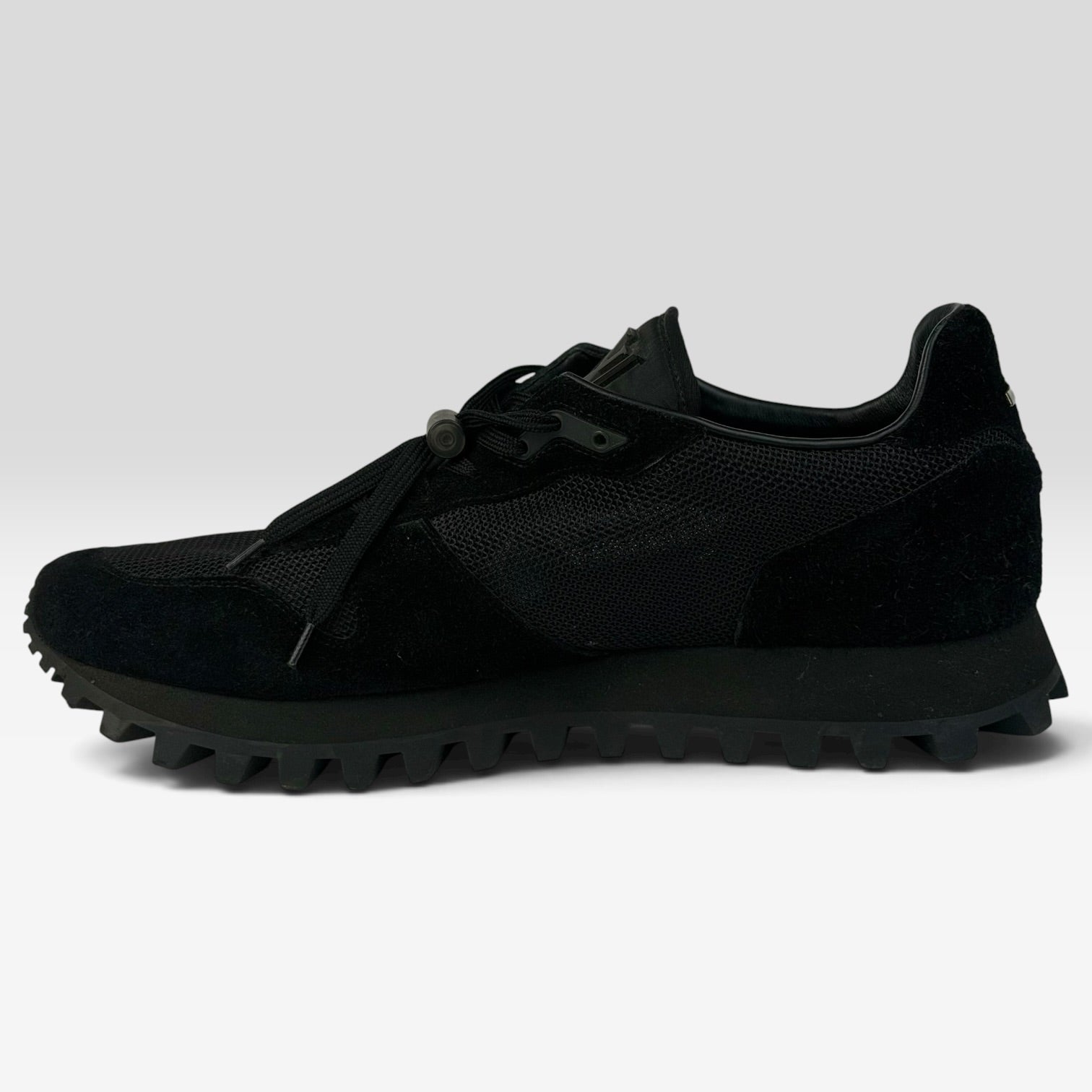 Louis Vuitton Runner Black Mesh & Suede | Sneakers Louis Vuitton