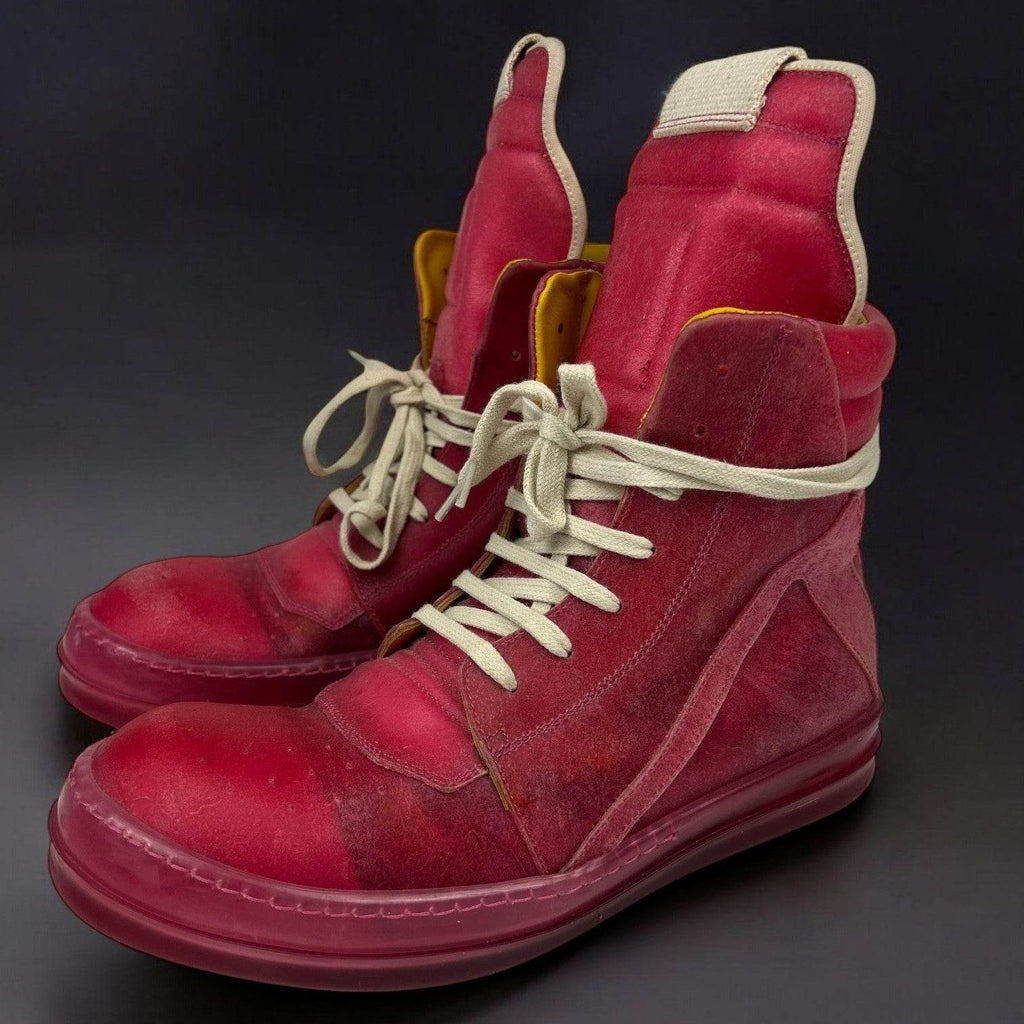 Rick Owens Hot Pink Geobasket - V STEALS