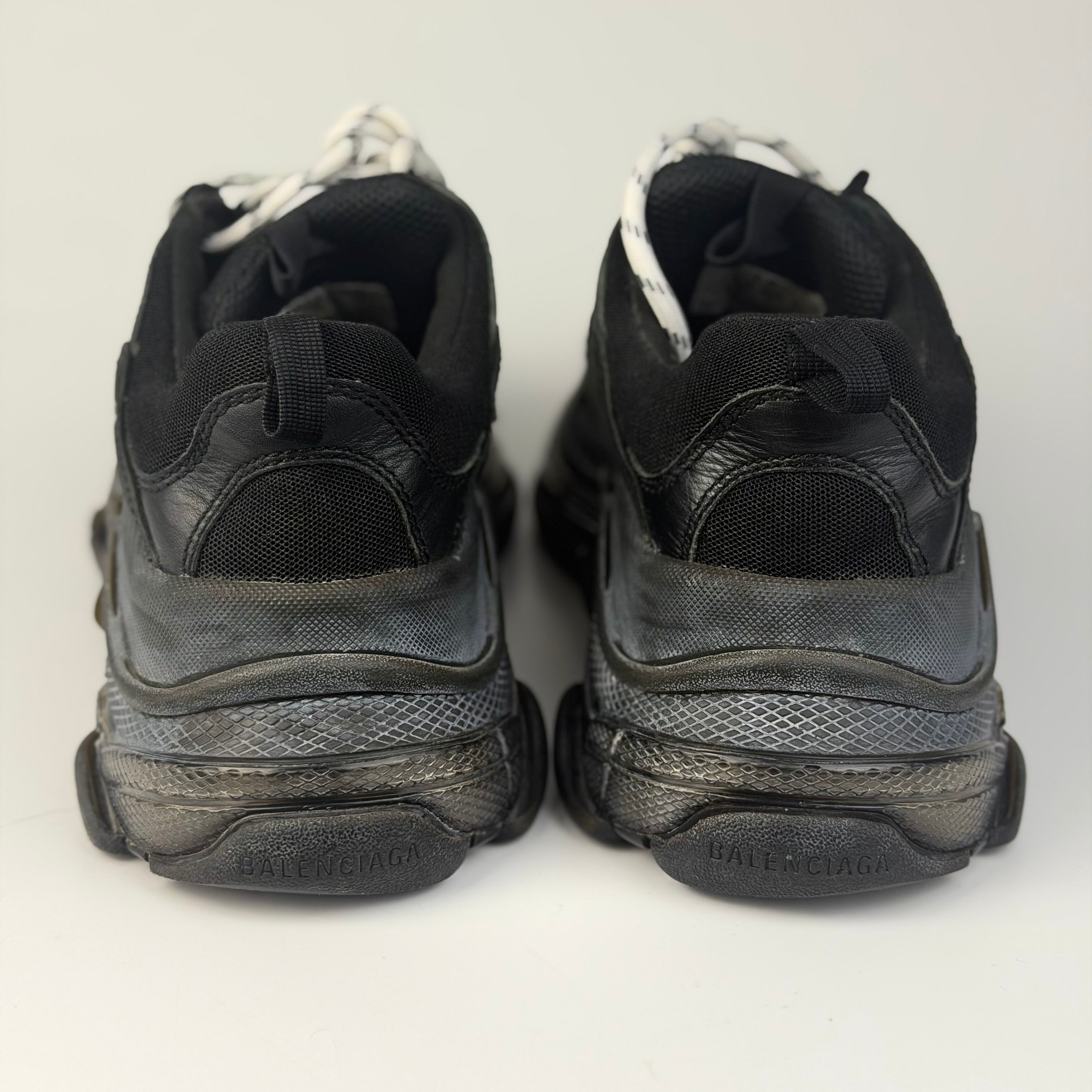 Balenciaga Triple S Black Clear Sole