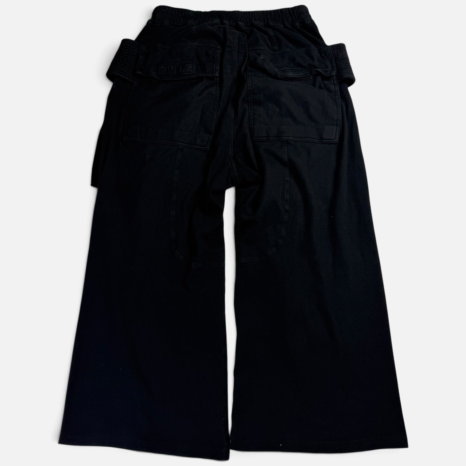 Rick Owens DRKSHDW Creatch Cargo Pants Wide Leg Black | Pantaloni Rick Owens