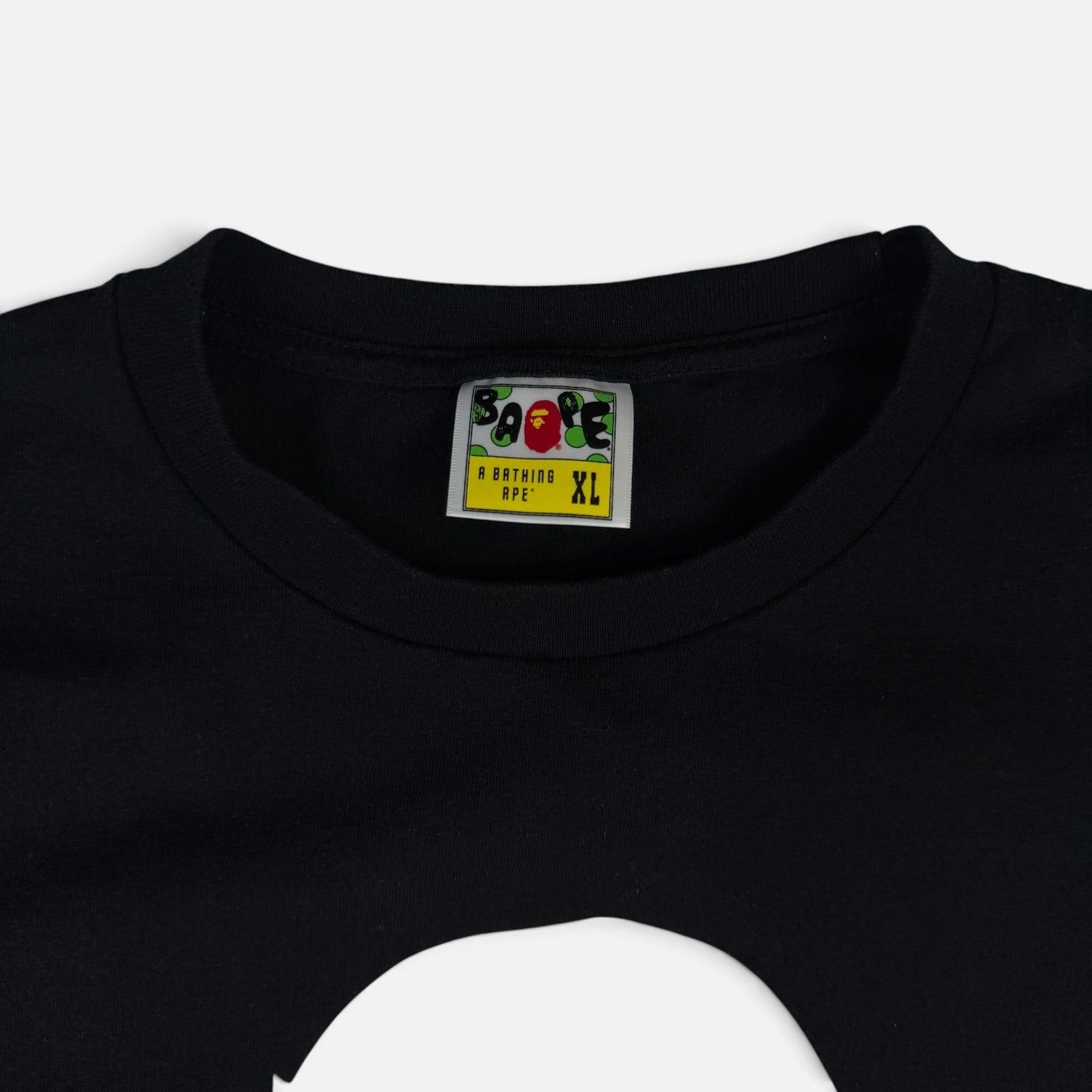 BAPE Bathing Ape Logo T-Shirt Black/Red