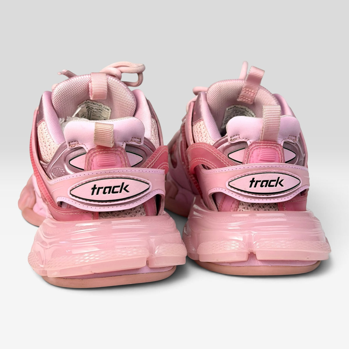 Balenciaga Track Clear Sole Pink