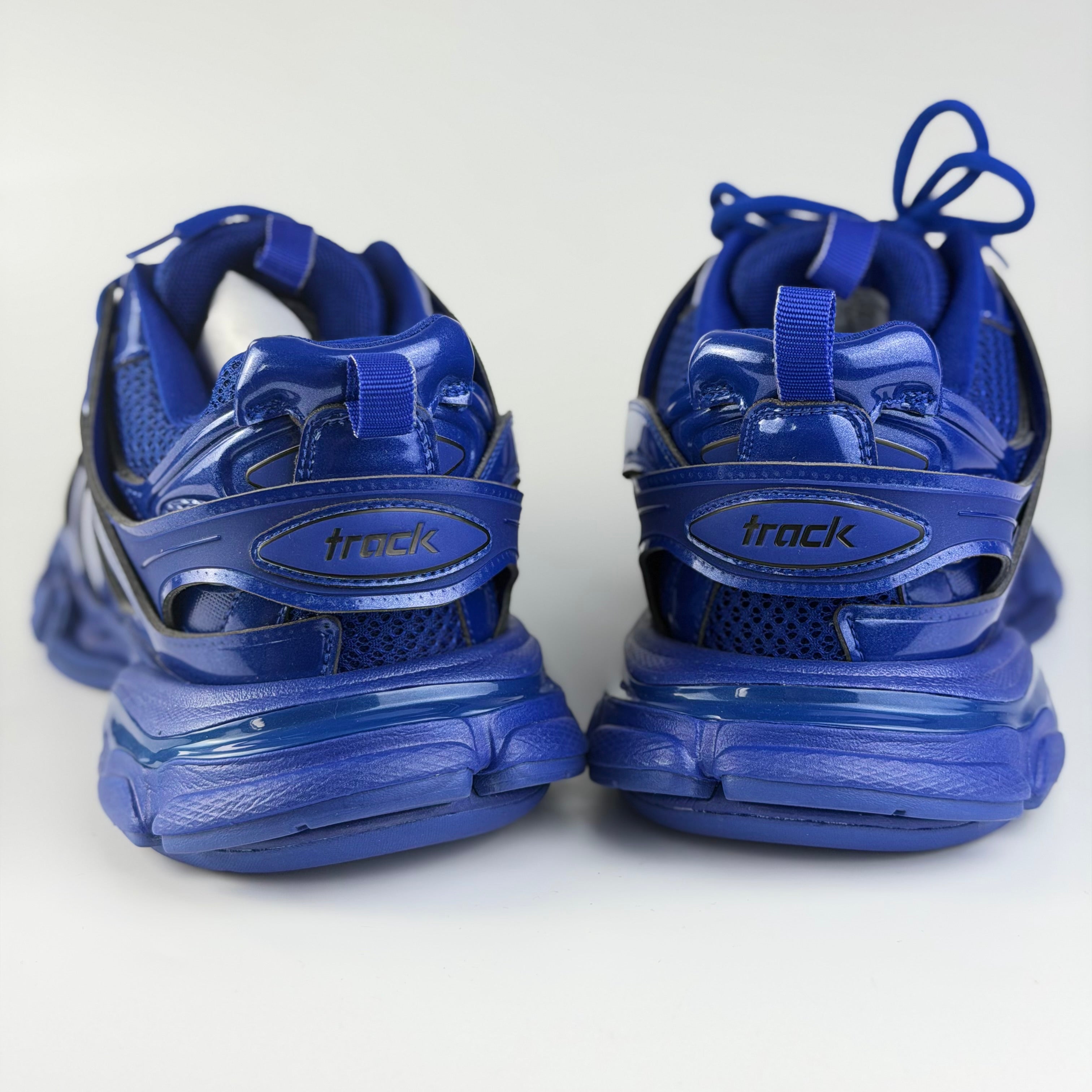 Balenciaga Track Metallic Indigo